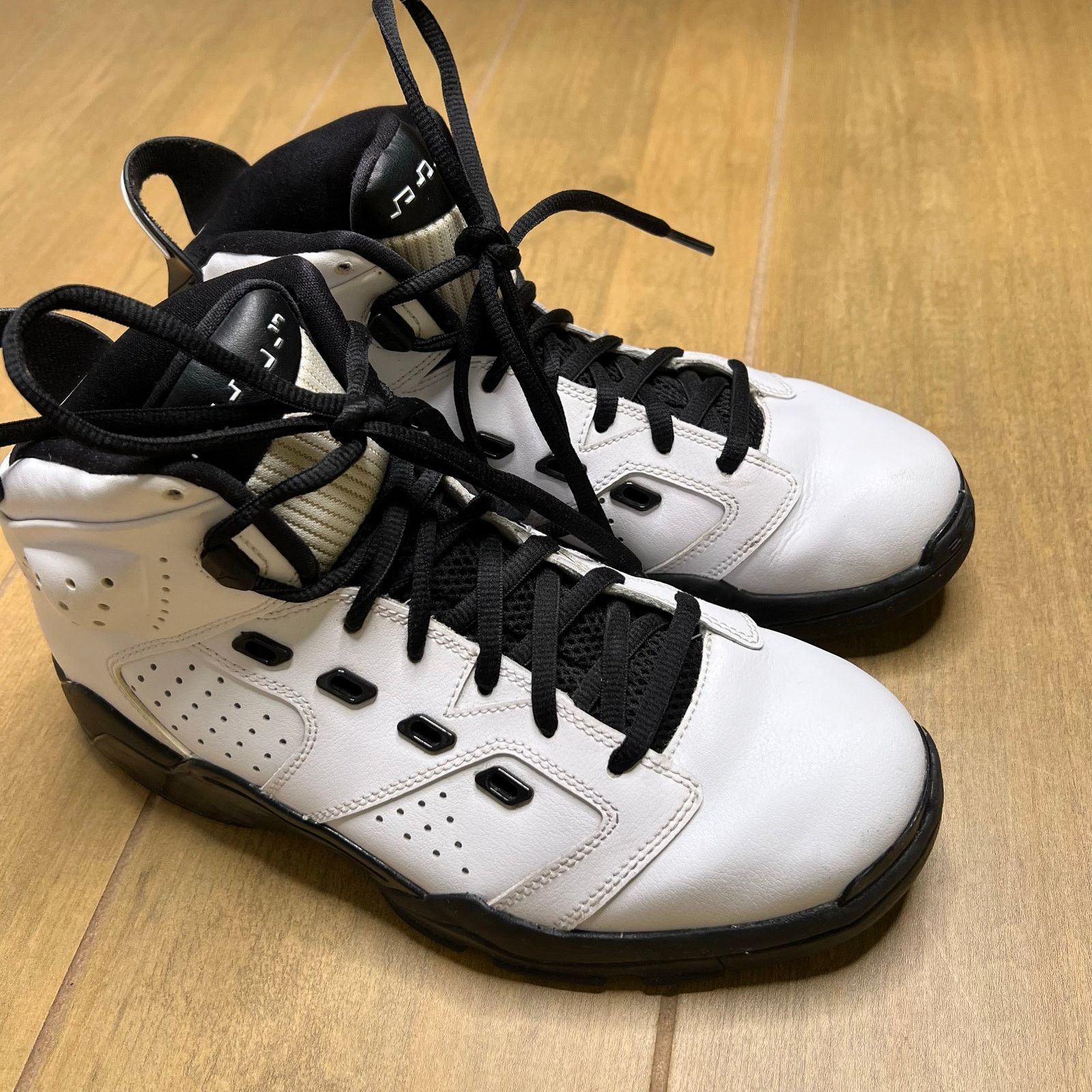 Nike Nike Air Jordan Shoes "Motorsports" White Black Mens Size 9 Size US 9 / EU 42 - 14 Thumbnail