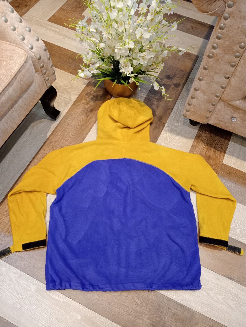Ne-Net VINTAGE NE-NET by ISSEY MIYAKE FLEECE HOODIE Size US M / EU 48-50 / 2 - 10 Thumbnail