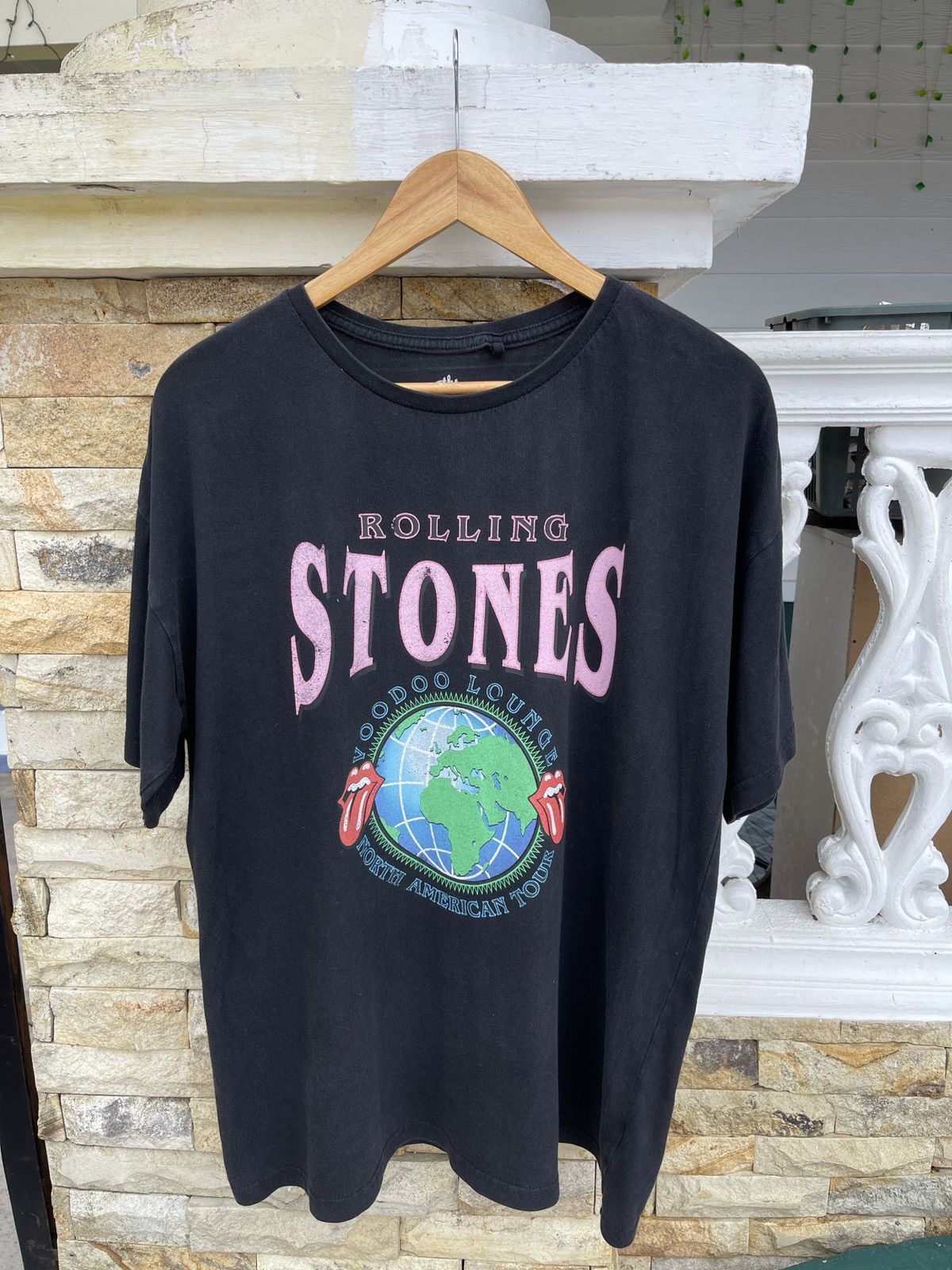 Band Tees Last Drop🔥Rare🔥Vintage THE ROLLING STONES Voodoo Lounge Tee Size US L / EU 52-54 / 3 - 1 Thumbnail
