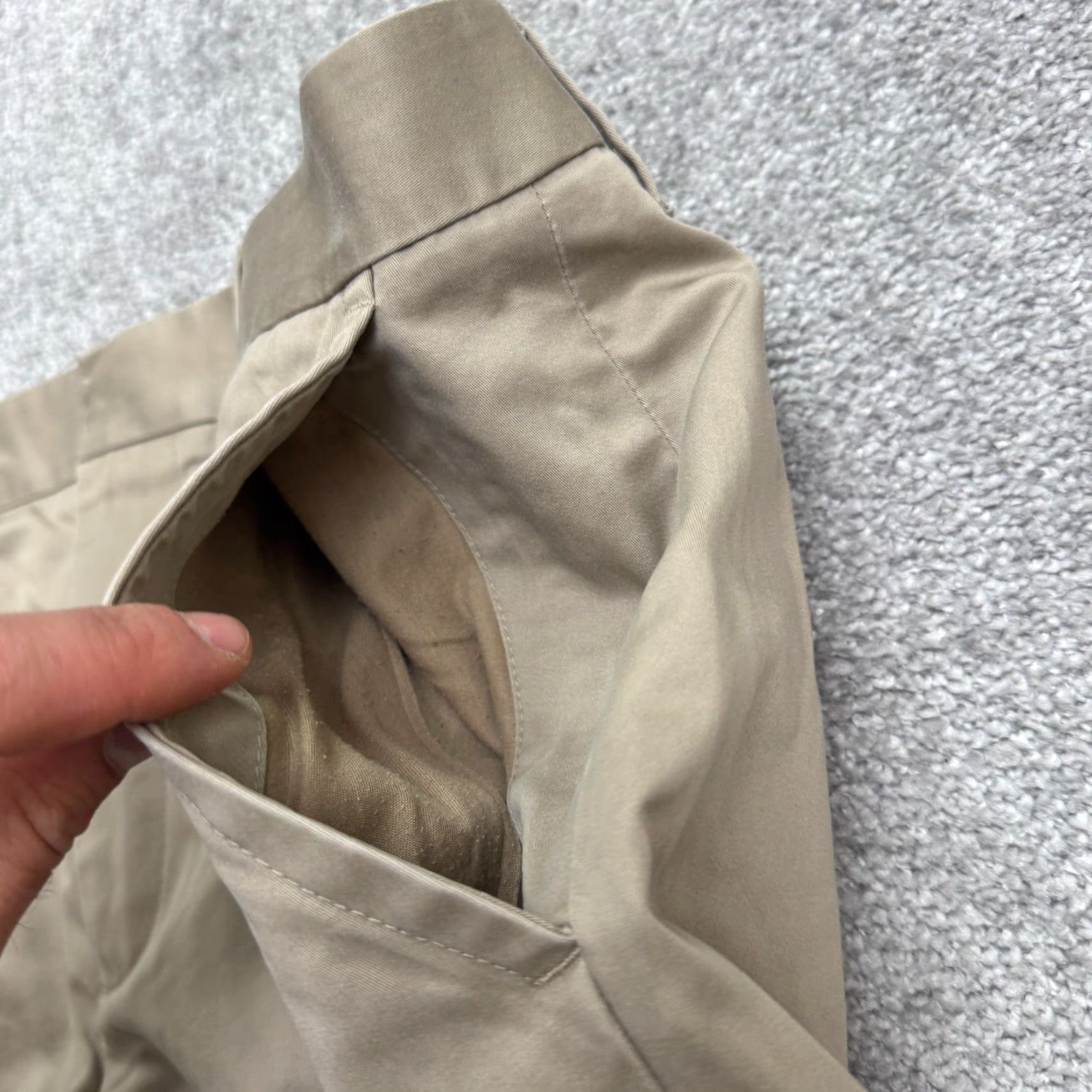 Bonobos VINTAGE Bonobos Men's Pants Chino Straight Leg Khaki Brown 33x28 Classic Soulful Style Size US 33 - 5 Thumbnail