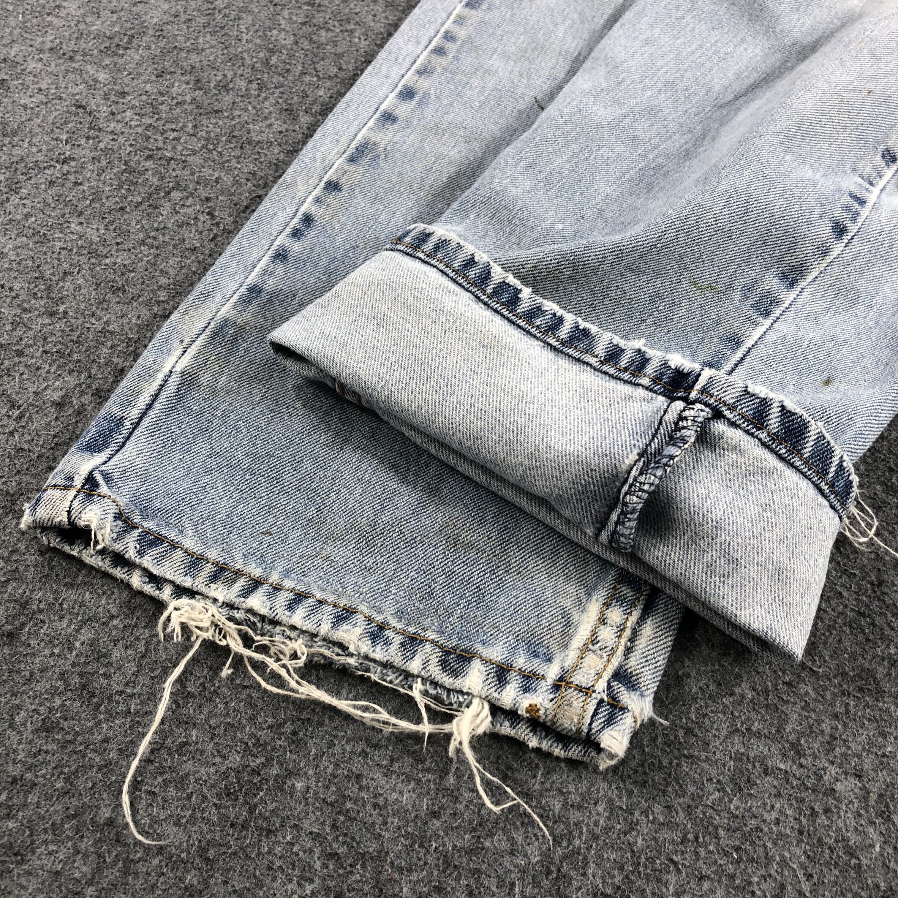 Levi's × Vintage Vintage Distress Levis Jeans-JM1312 Size US 34 / EU 50 - 8 Thumbnail