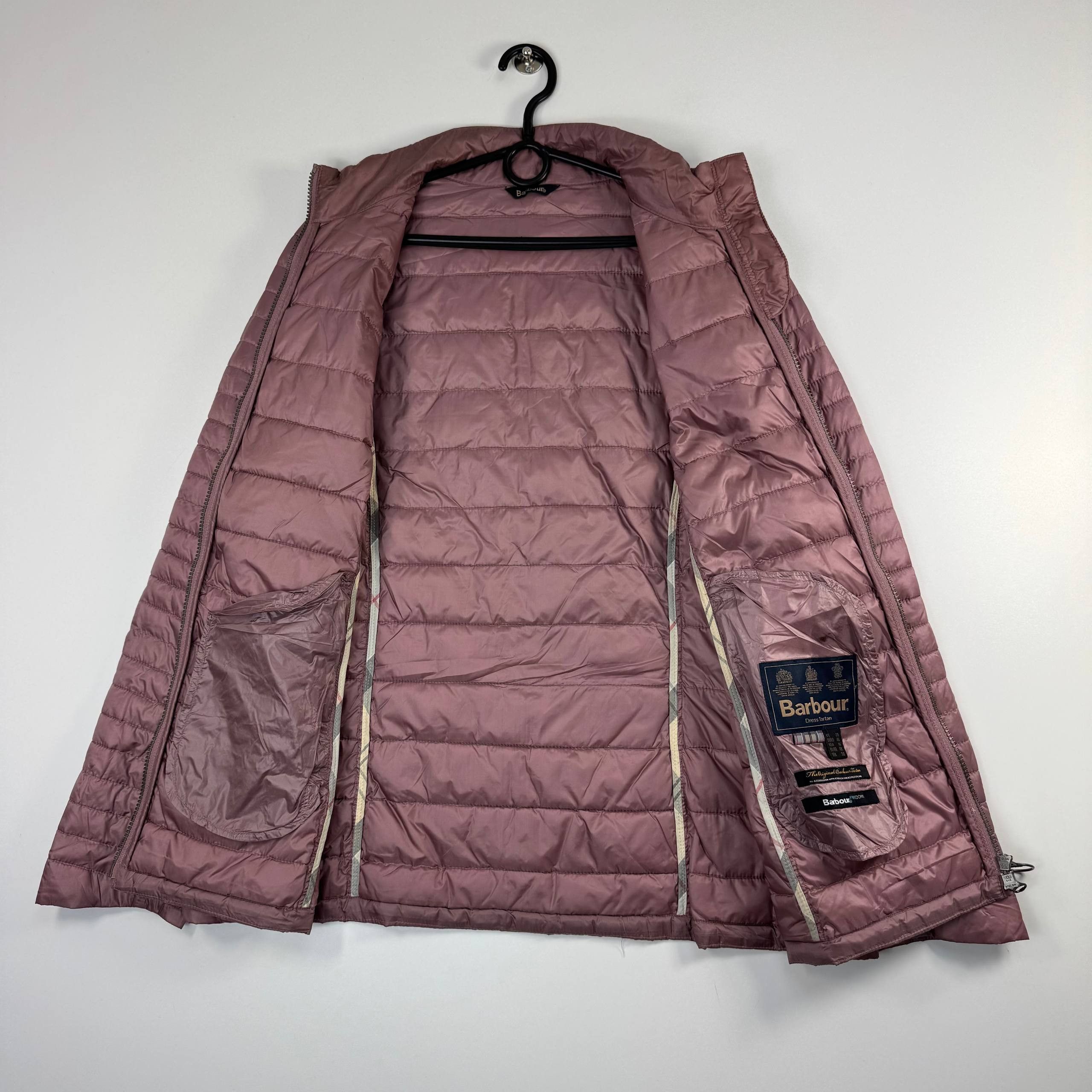 Barbour Barbour FibreDown Quilted Jacket Pink Womens Size XL Size XL / US 12-14 / IT 48-50 - 5 Thumbnail
