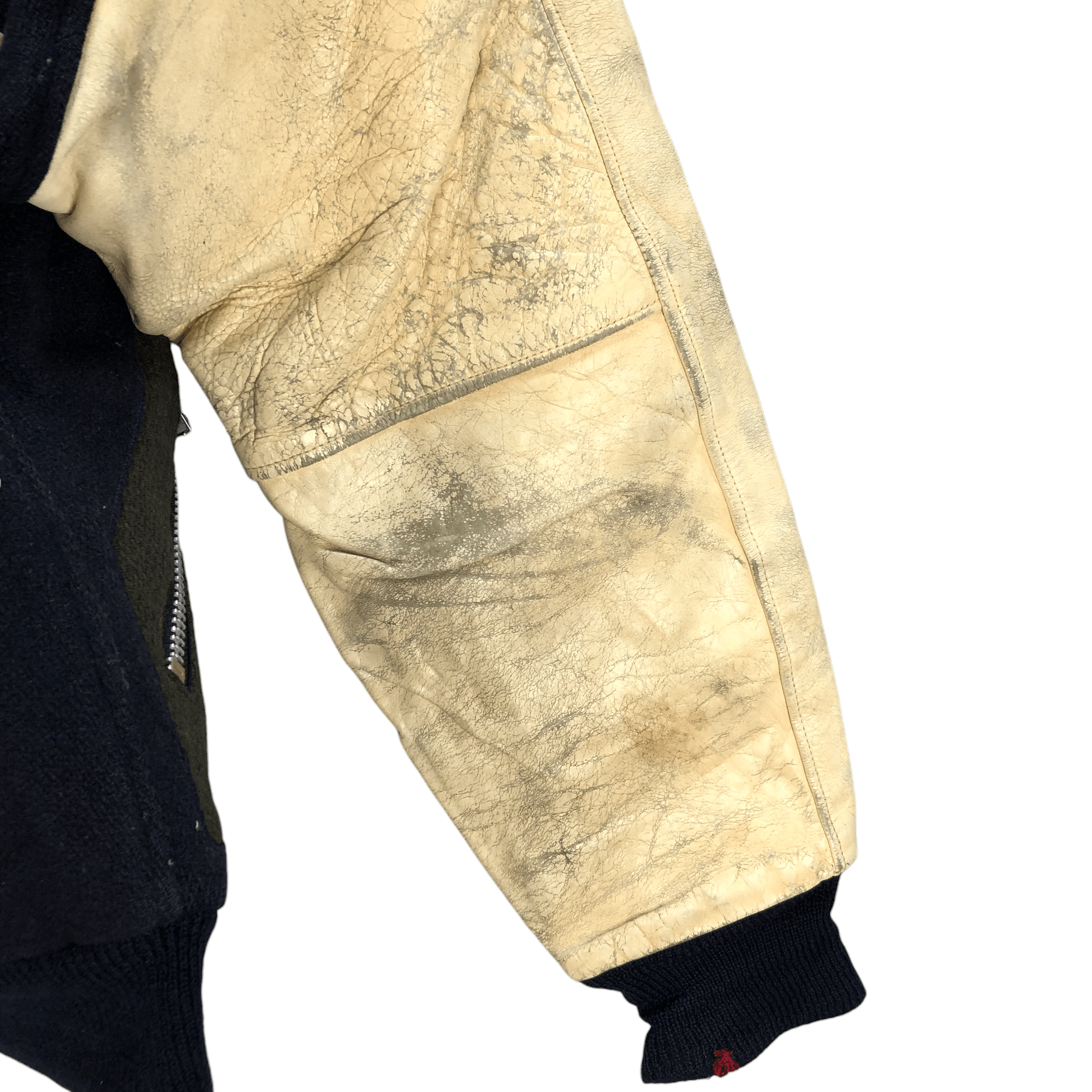 Japanese Brand TRASHED🔥 LENYLAYLACK BONDAGE RARE DESIGN VARSITY #6505-69 Size US M / EU 48-50 / 2 - 20 Thumbnail