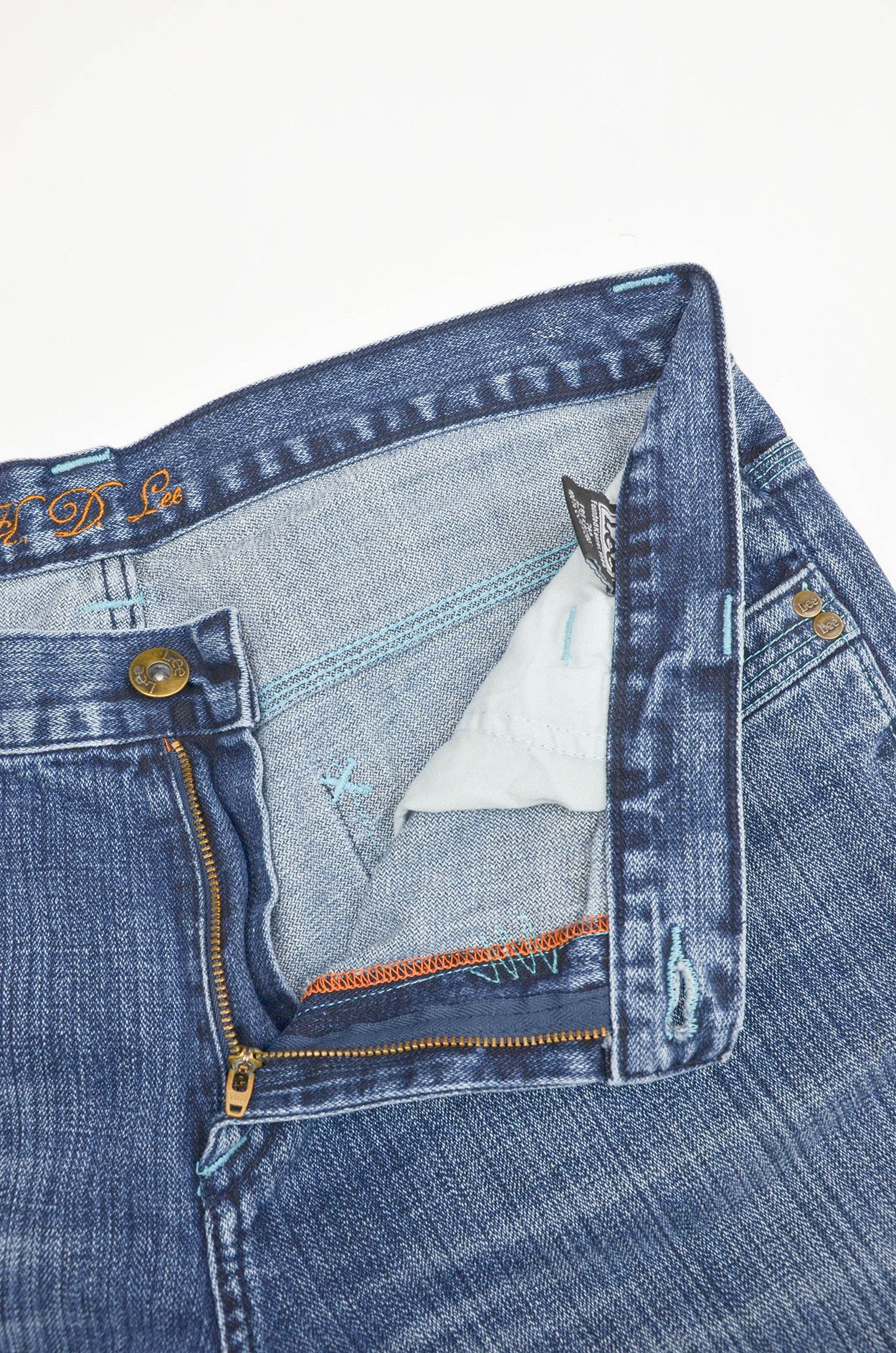 Jean × Lee LEE Vintage Freeburn Flared Washed Jeans Size US 36 / EU 52 - 6 Thumbnail