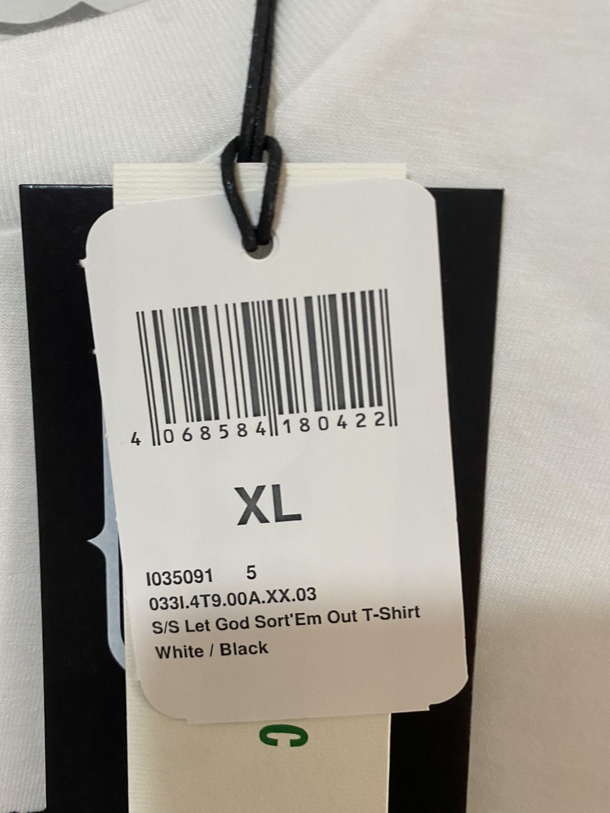 Carhartt Wip Carhartt WIP X Clipse Let God sort'em out XL white t-shirt Size US XL / EU 56 / 4 - 5 Thumbnail