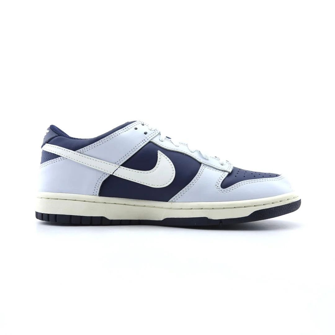 Nike Nike Dunk Low Shoes in Football Grey/Midnight Navy/White Size US 7 / EU 40 - 2 Thumbnail