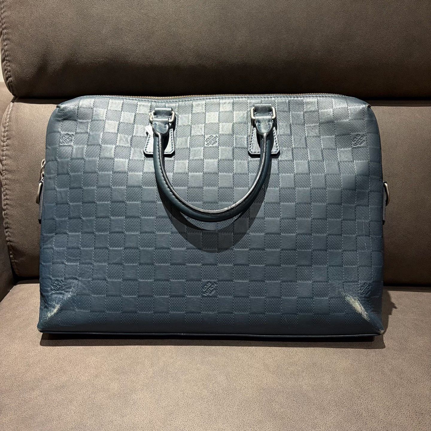 Louis Vuitton Louis Vuitton Checkered Blue Bag one size Men Size ONE SIZE - 1 Thumbnail