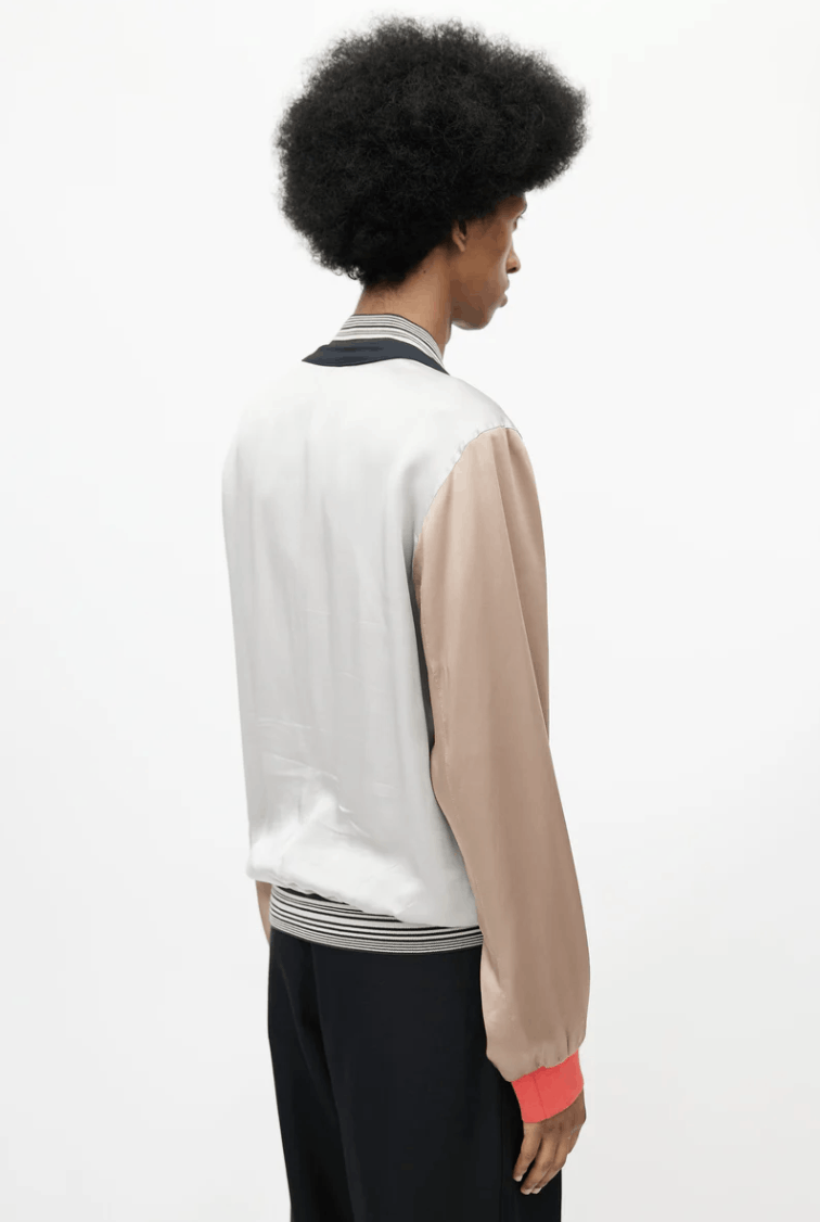 Lanvin Lanvin Satin Bomber Jacket Size US S / EU 44-46 / 1 - 8 Thumbnail