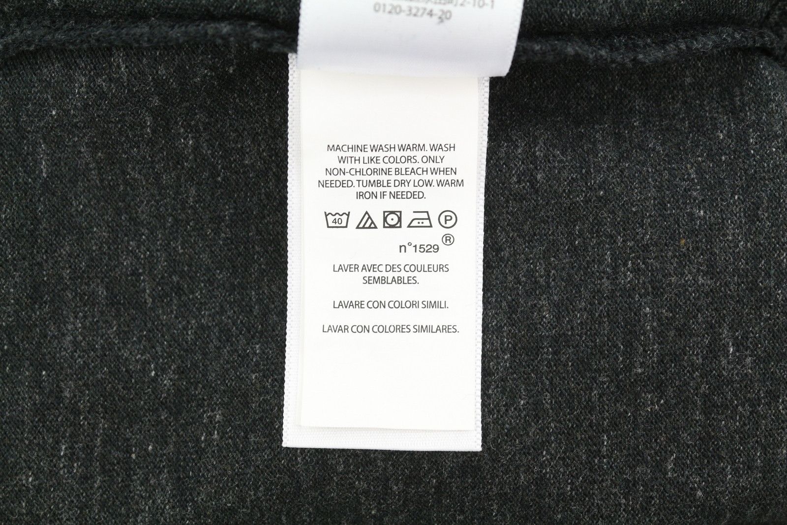 Ralph Lauren CUSTOM SLIM FIT S Black Melange Cotton Logo 87894 Size US S / EU 44-46 / 1 - 11 Thumbnail