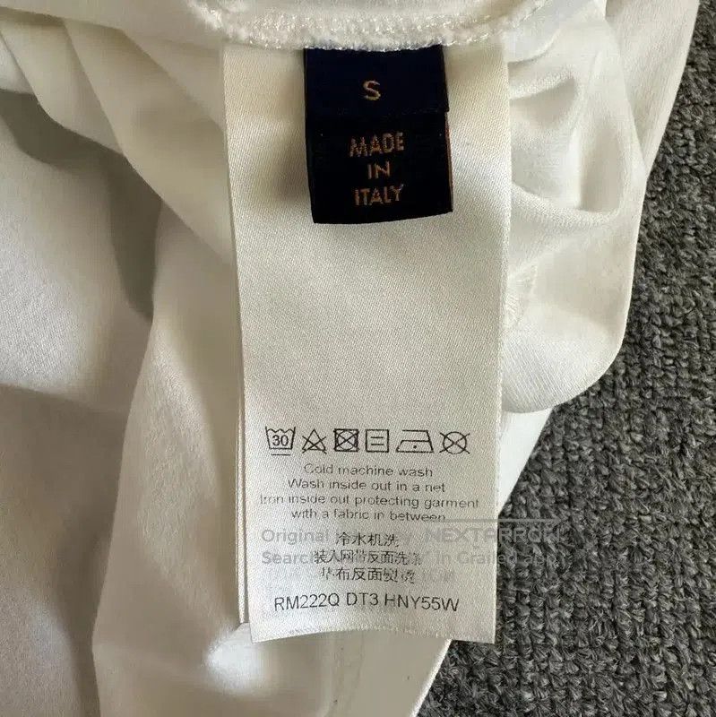 Louis Vuitton Louis Vuitton White Cotton Men's T-shirt . Size US S / EU 44-46 / 1 - 6 Thumbnail