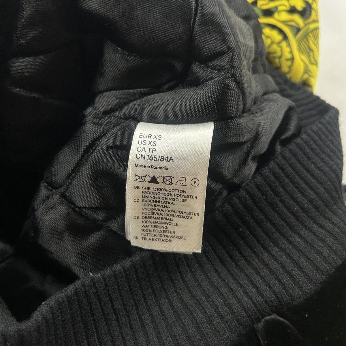 H&M × Versace Versace x H&M S/S11 Silk Joint Bomber Jacket Size US XS / EU 42 / 0 - 6 Thumbnail