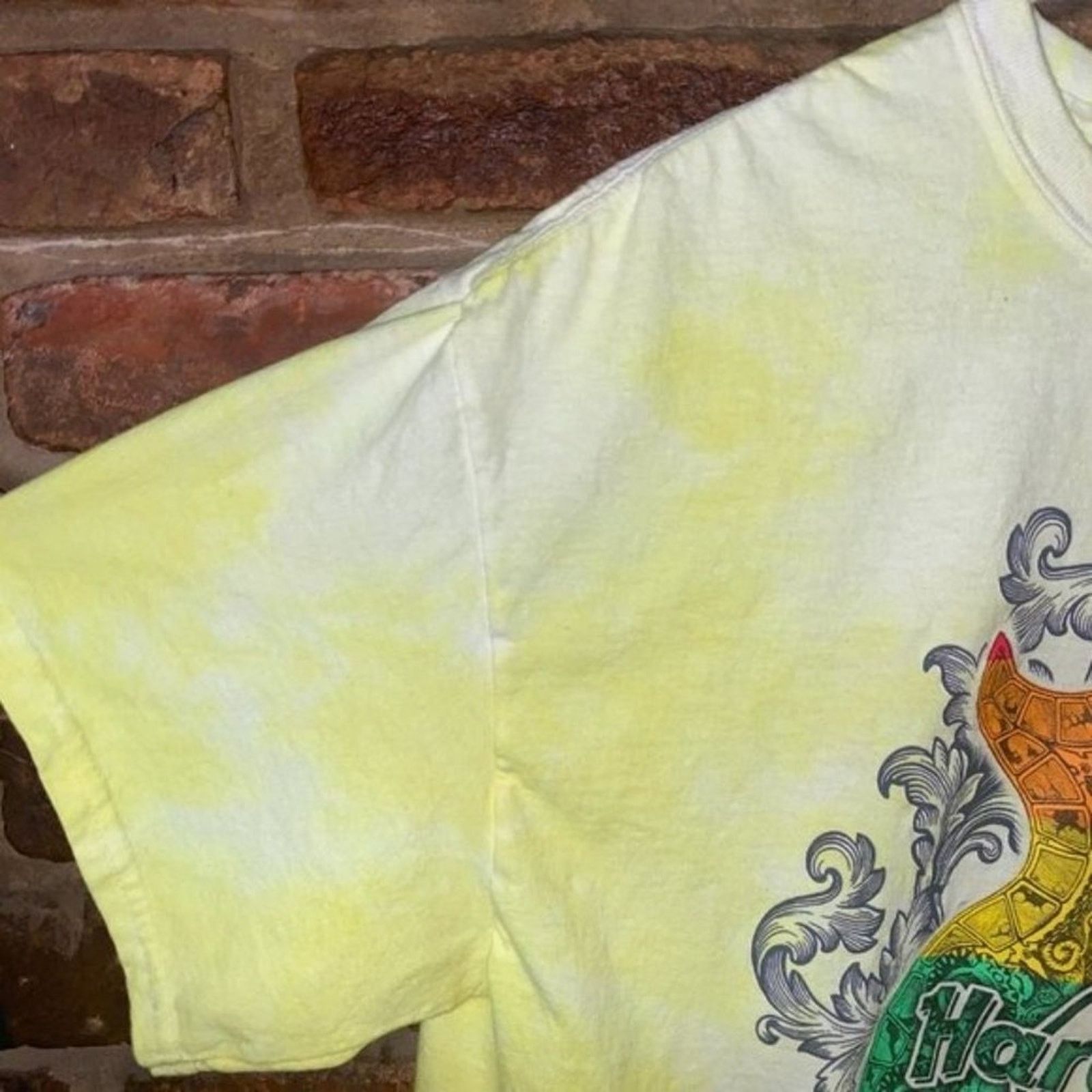 Hard Rock Cafe Hard Rock Custom Yellow Tie Dye Graphic T-Shirt L Size US L / EU 52-54 / 3 - 3 Thumbnail