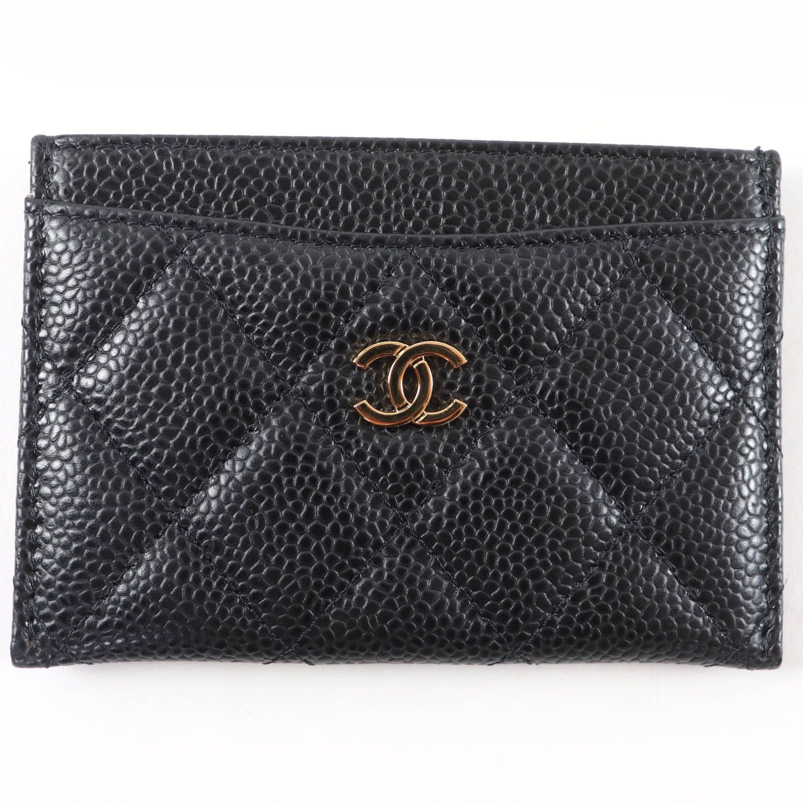 Chanel Chanel Chanel Caviar Card Case Leather Card Case DUTY FREE for USA Size ONE SIZE - 1 Thumbnail