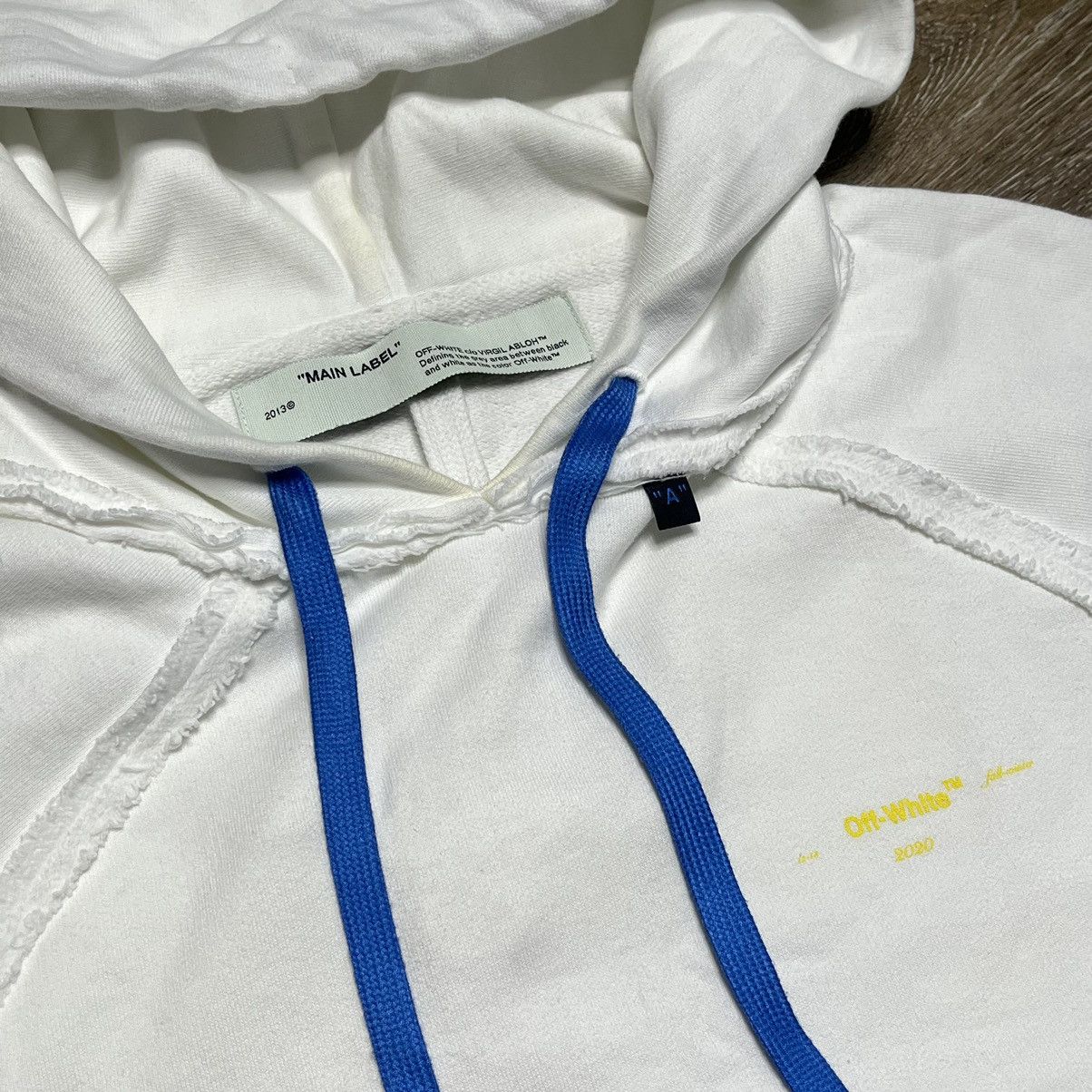 Off-White oversized off-white hoodie Size US M / EU 48-50 / 2 - 3 Thumbnail