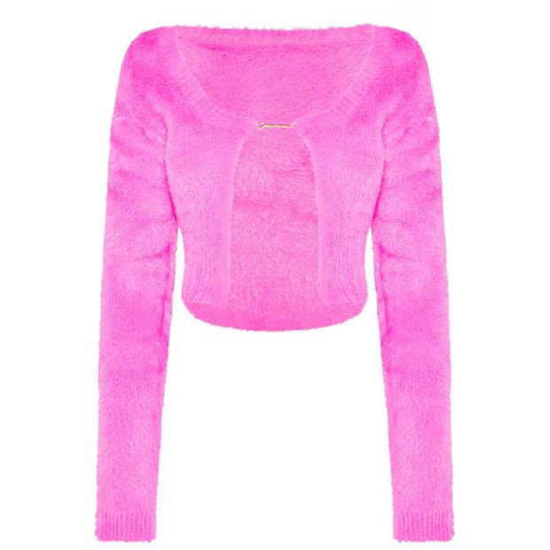 o1g2r1mq1024 Cardigan in Pink