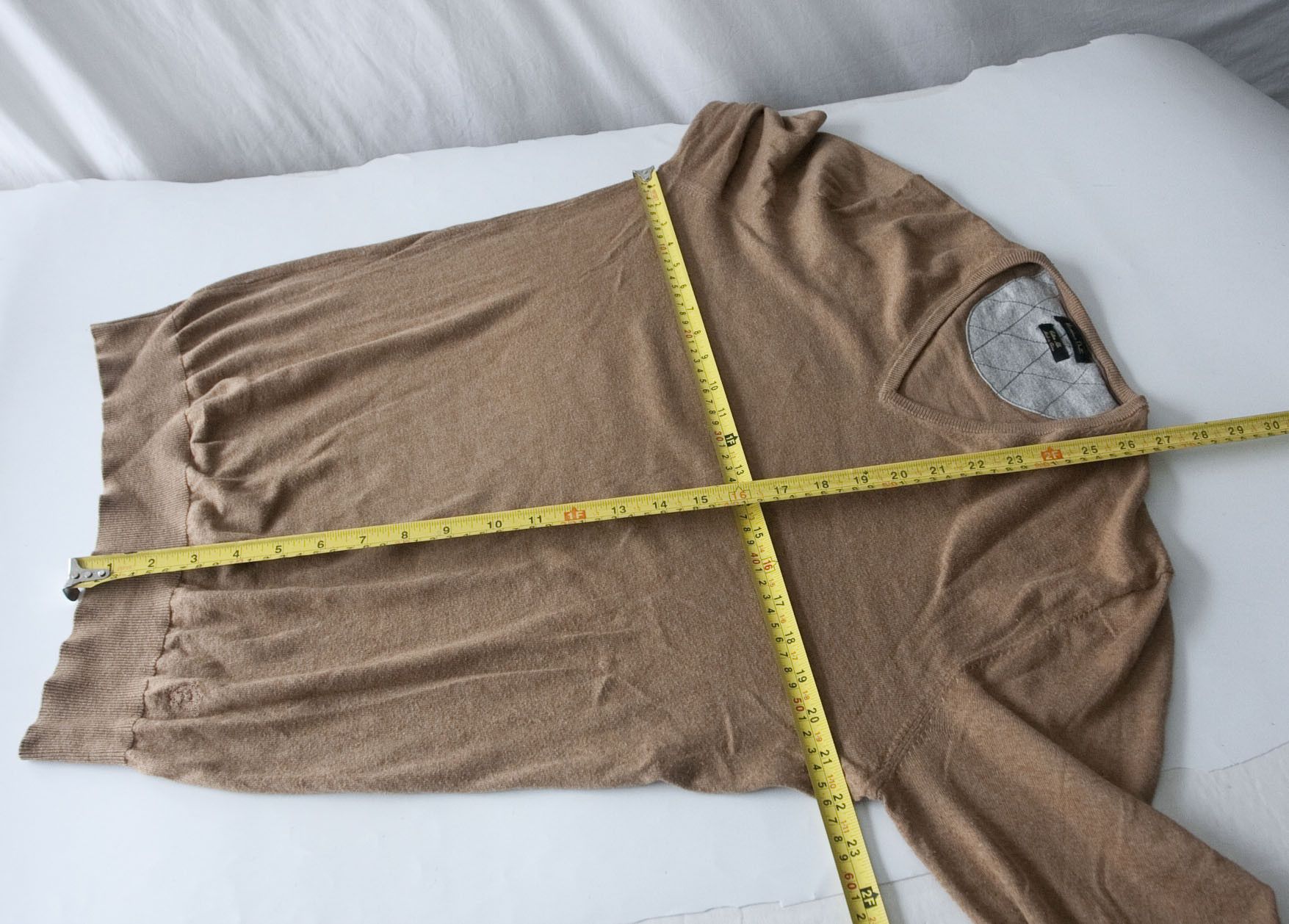 Massimo Dutti Massimo Dutti Sweater Cotton /Silk Size L Brown Size US L / EU 52-54 / 3 - 3 Thumbnail
