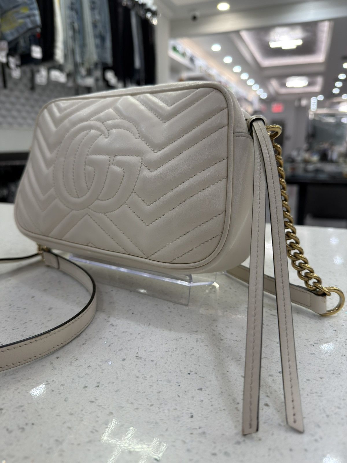Gucci Gucci Marmont Small Camera Bag Shoulder Size ONE SIZE - 6 Thumbnail