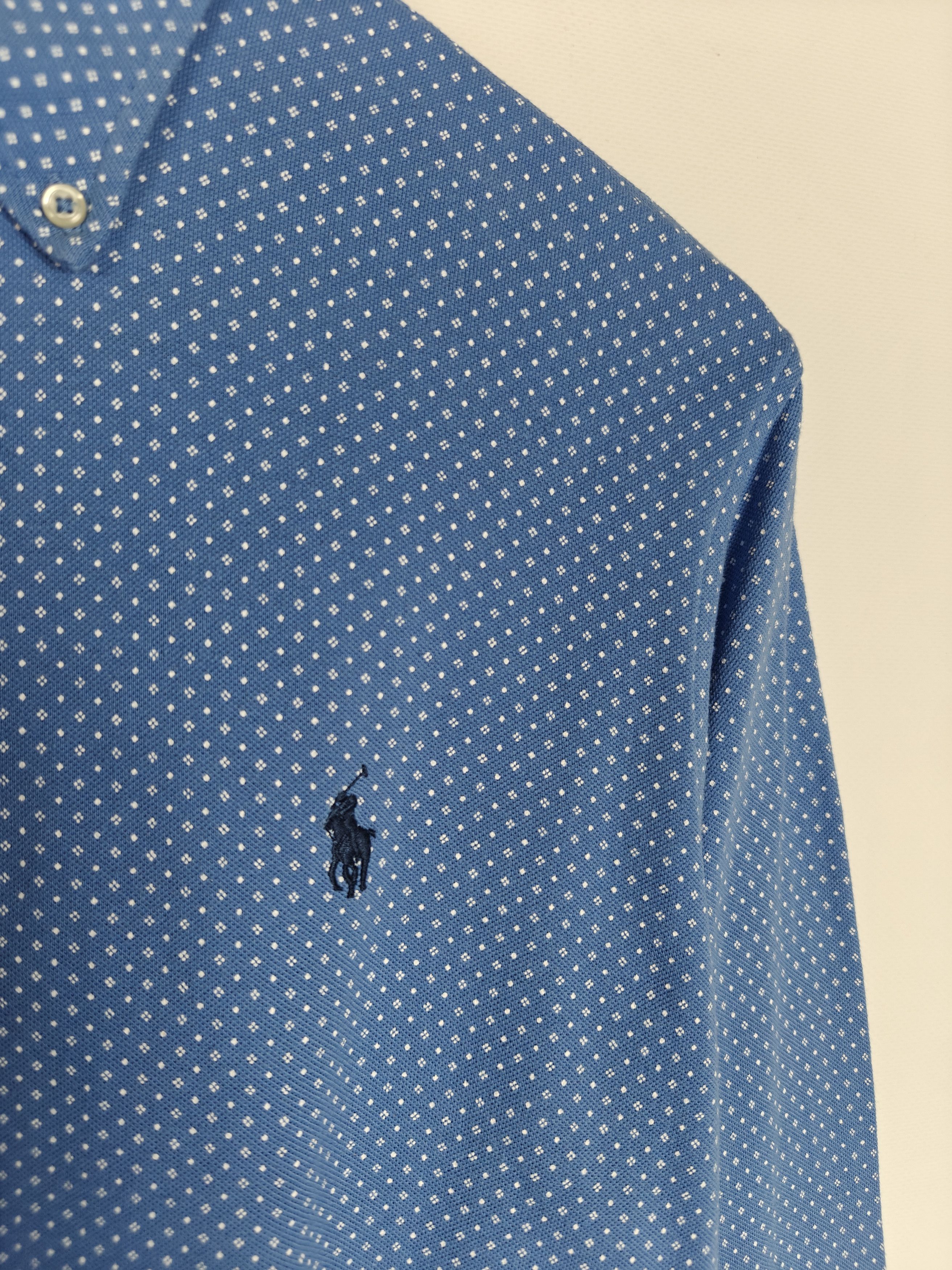 Ralph Lauren Ralph Lauren Shirt Featherweight Mesh Blue size M Size US M / EU 48-50 / 2 - 6 Thumbnail