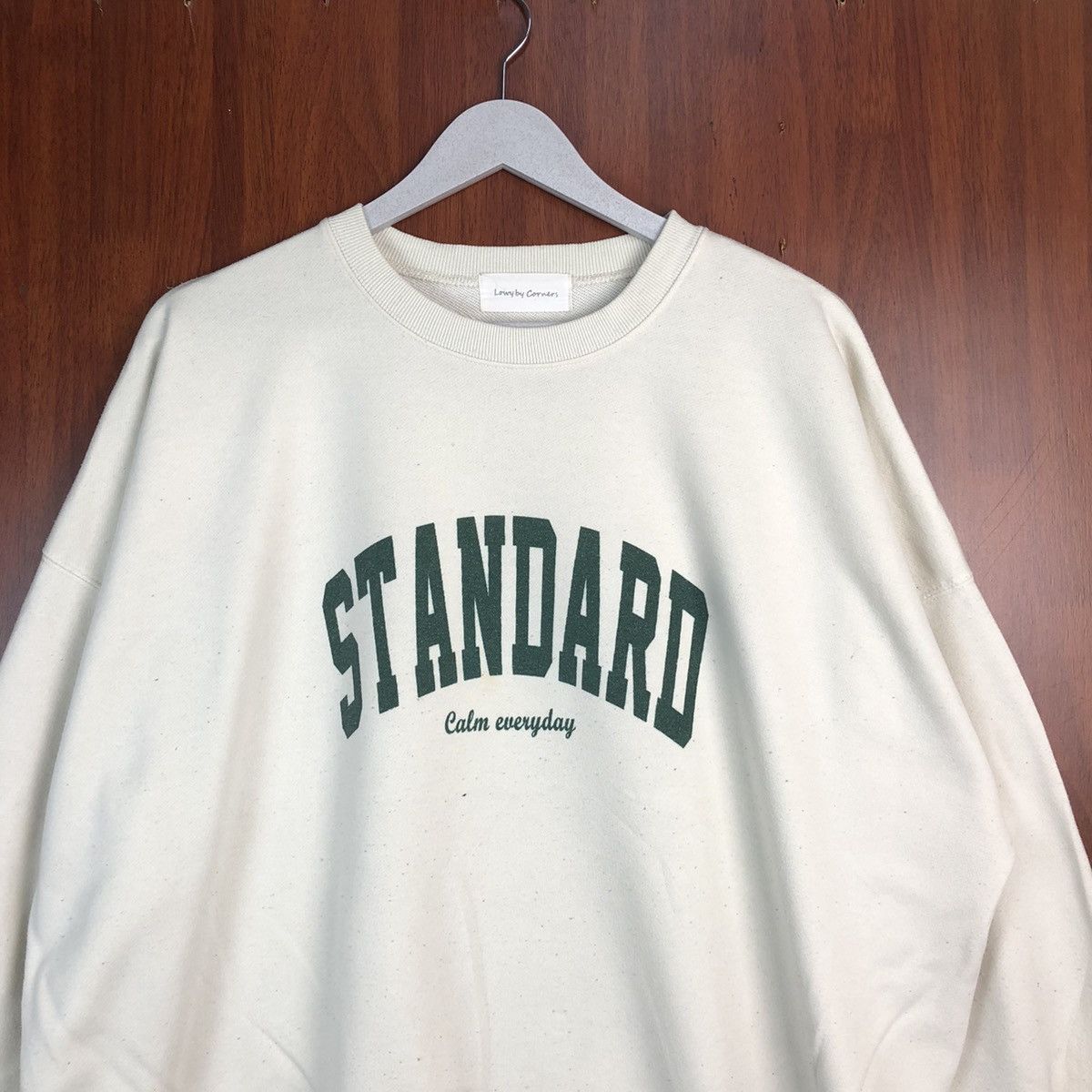 Japanese Brand × Vintage Lowry By Coners japan vintage Cream Sweatshirt #7538 Size US XL / EU 56 / 4 - 2 Thumbnail