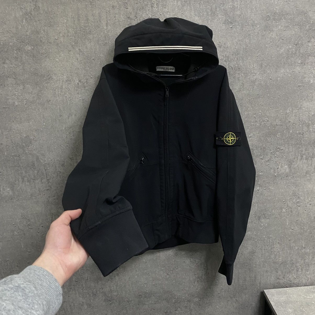 Stone Island Vintage Stone island Soft Shell-R Jacket Size US XL / EU 56 / 4 - 2 Thumbnail