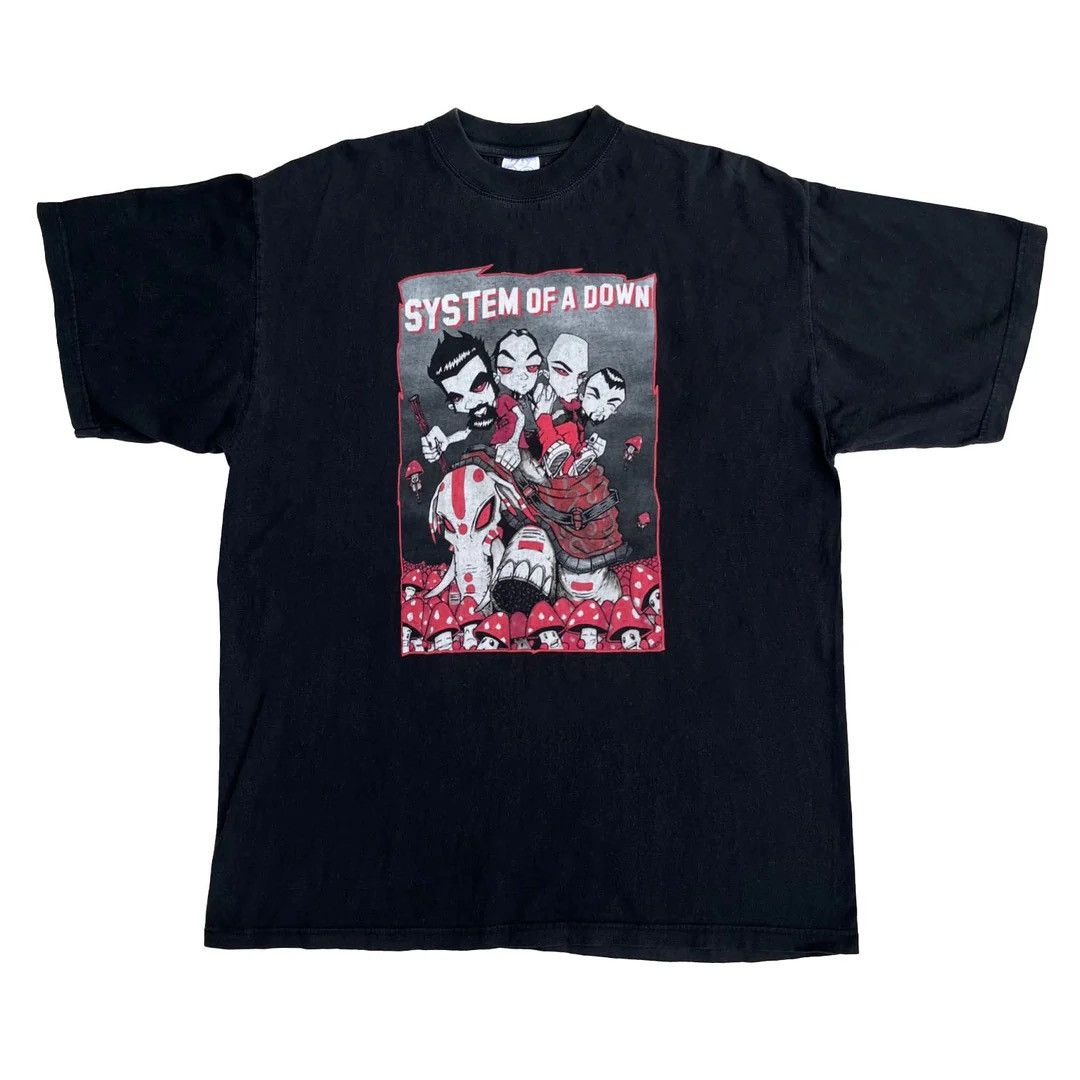 System of a Down 2002 Vintage Tour Band Elephant T-Shirt