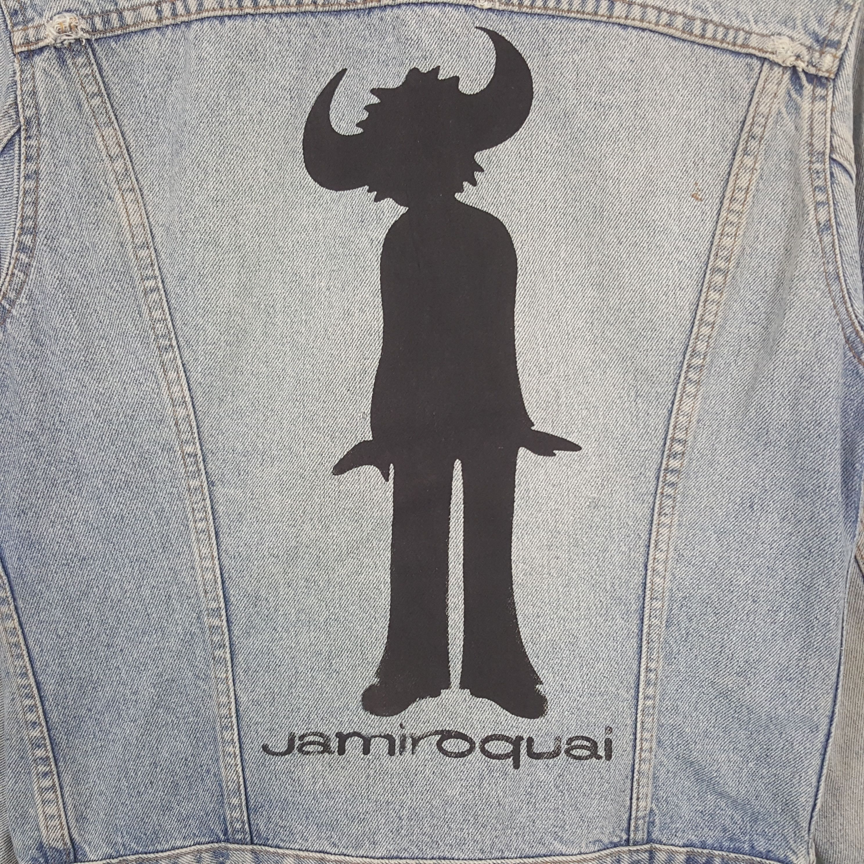 Vintage Levis X Jamiroquai Band American Custom Denim Jacket