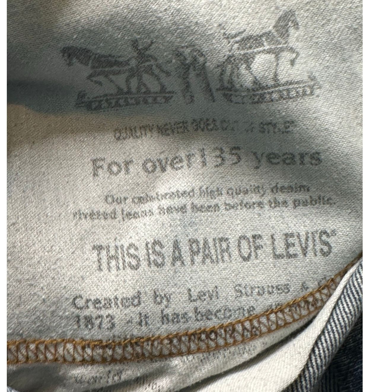 Levi's Levi's Strauss 505 straight legs jeans size 34 Size US 34 / EU 50 - 7 Thumbnail