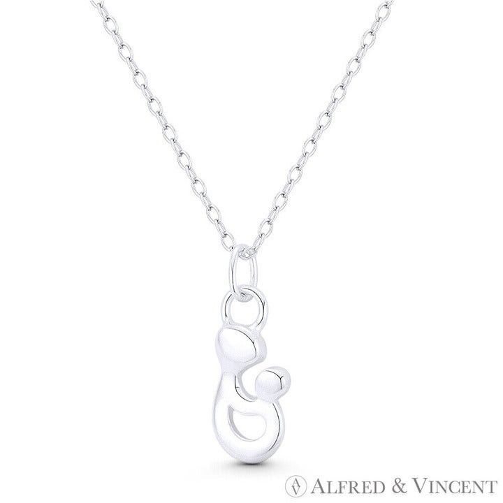 Other Mother & Child Motherhood Pendant in .925 Sterling Silver Size ONE SIZE - 1 Preview