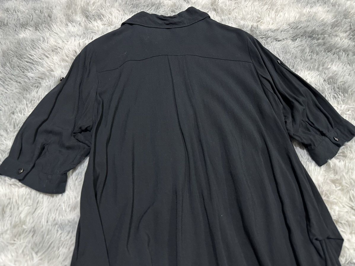 Japanese Brand 🔥Sick Y2K Paleo2 Blouse Shirt Black Goth Punk Size US L / EU 52-54 / 3 - 11 Thumbnail