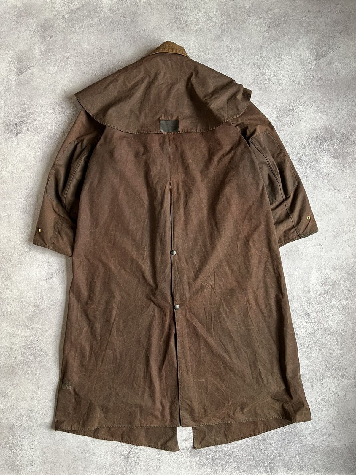 Barbour Vintage Backhouse Barbour Stockmans Coats Jackets Waxed Size US XL / EU 56 / 4 - 8 Thumbnail