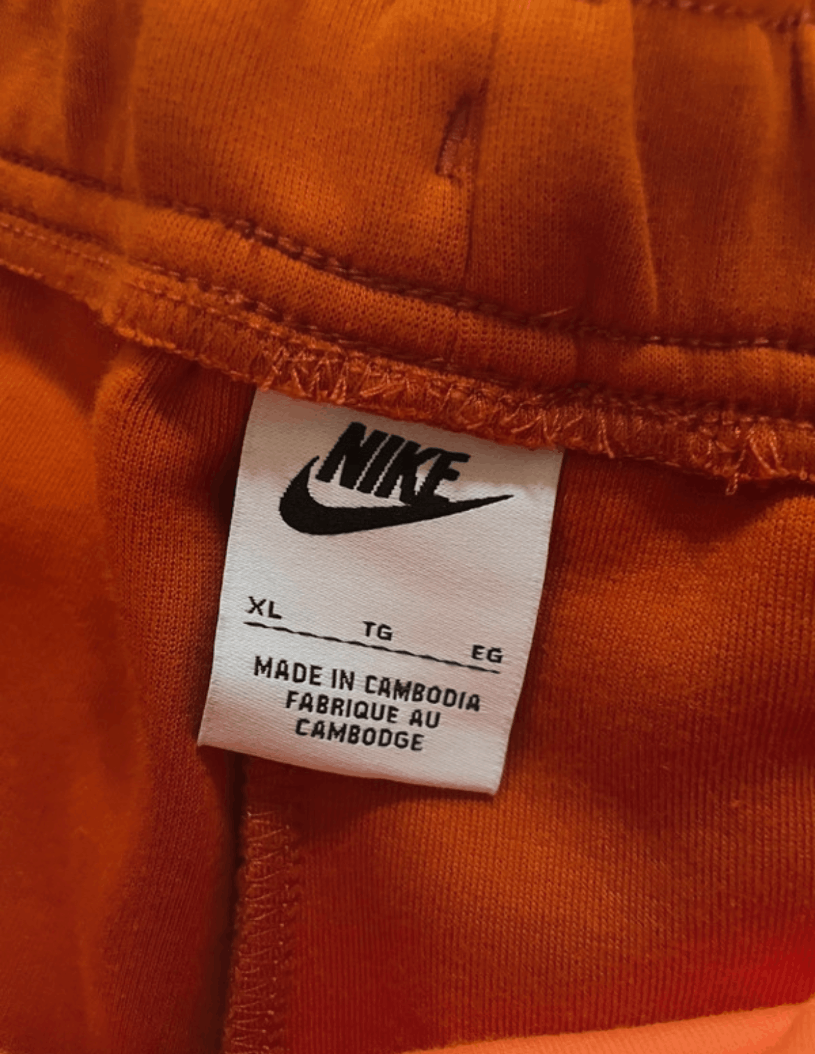 Nike Nike Tech Fleece Jogger Orange Size US 38 / EU 54 - 6 Thumbnail