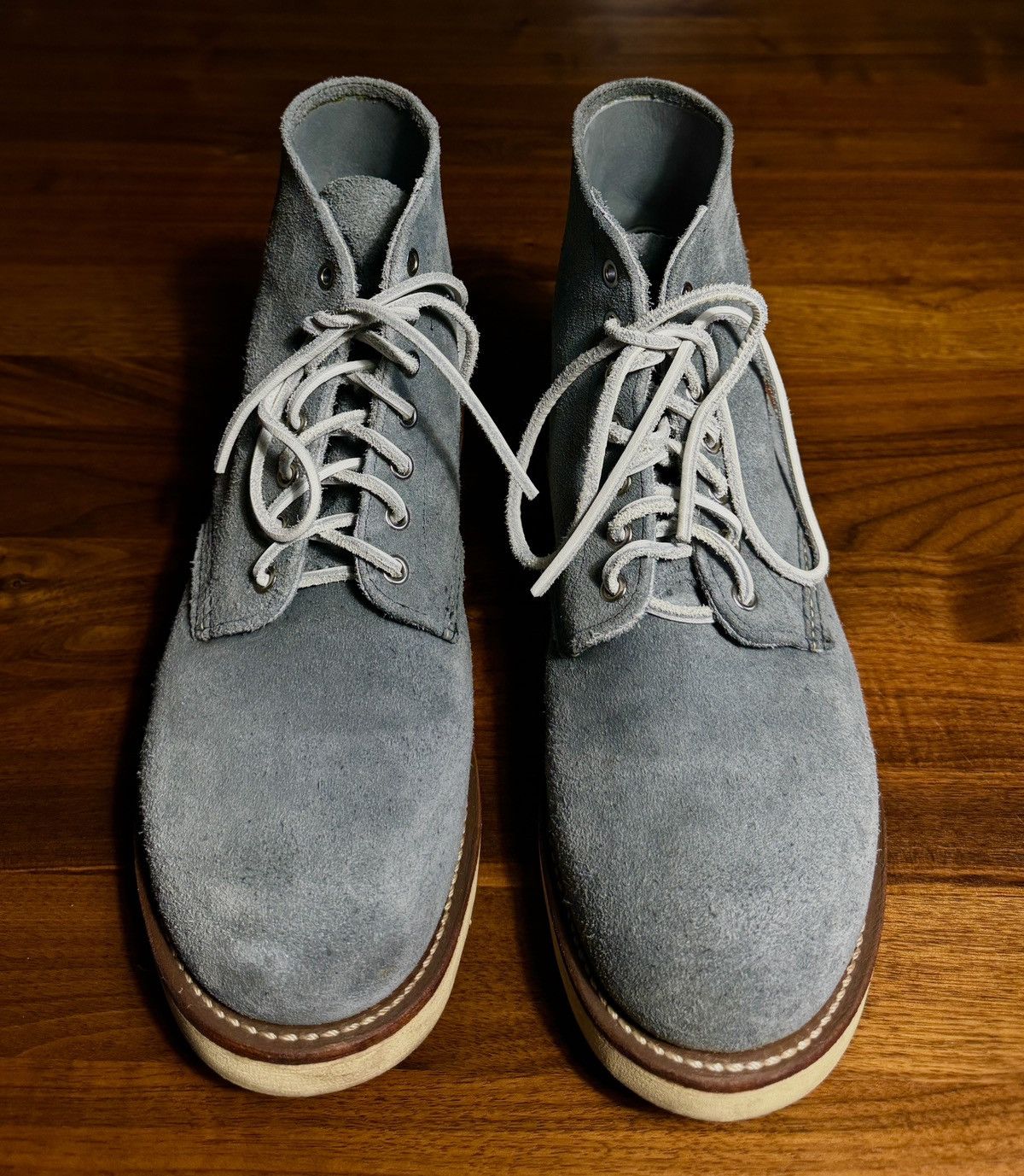 Red Wing Red Wing Boot 8144 Light Grey Suede Size US 9.5 / EU 42-43 - 1 Thumbnail
