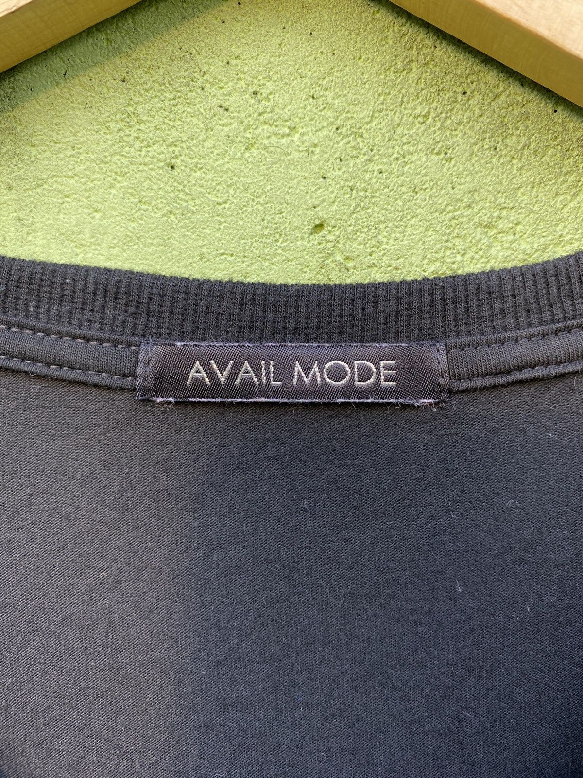 Japanese Brand Avail Mode Black Longsleeve “Dignity Respectable” Lace Patch Size 4XL / US 24-26 - 9 Thumbnail