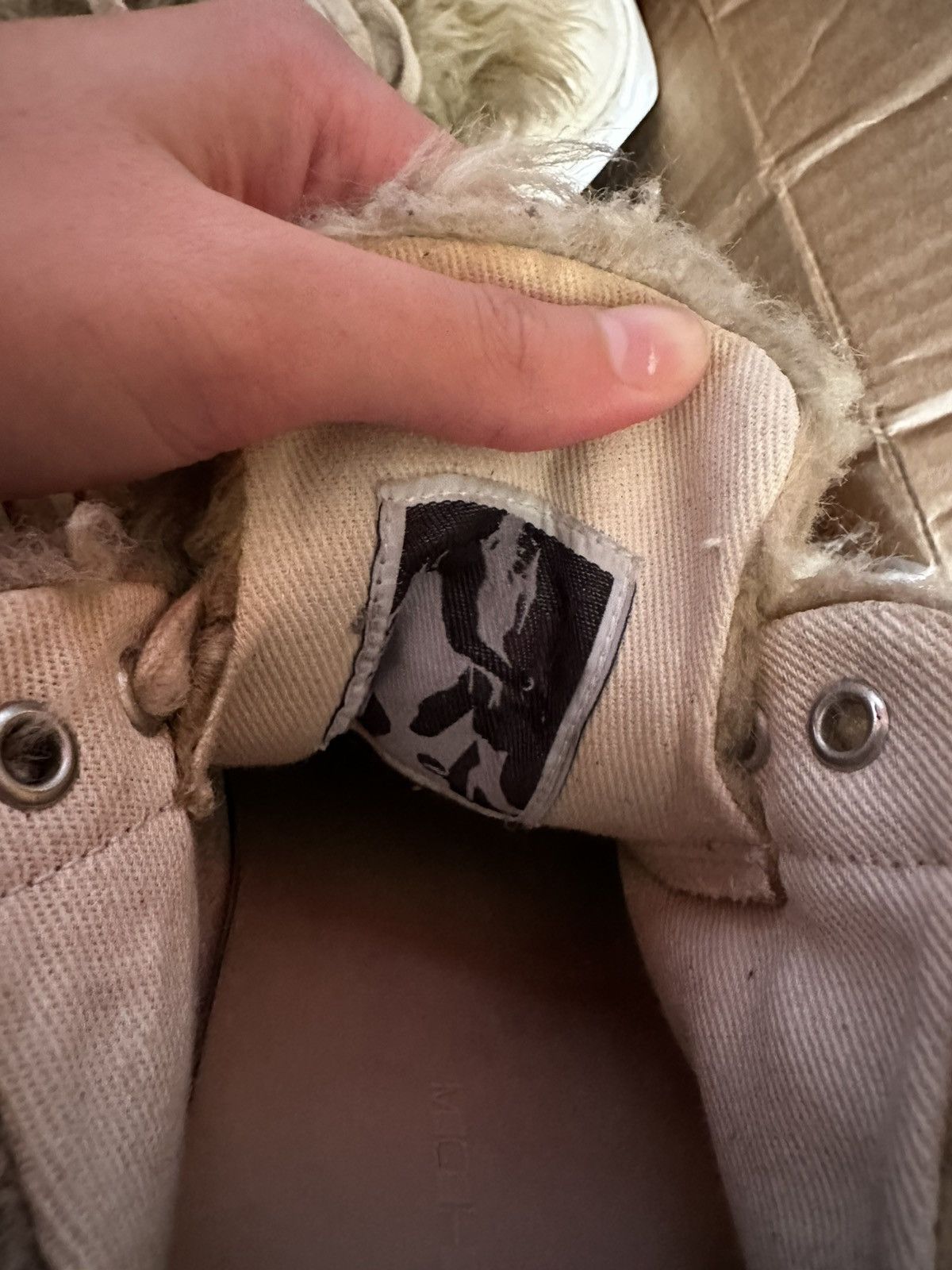 Rick Owens Drkshdw yeti fur rick owens drkshdw low top sneakers Size US 7.5 / IT 37.5 - 5 Thumbnail
