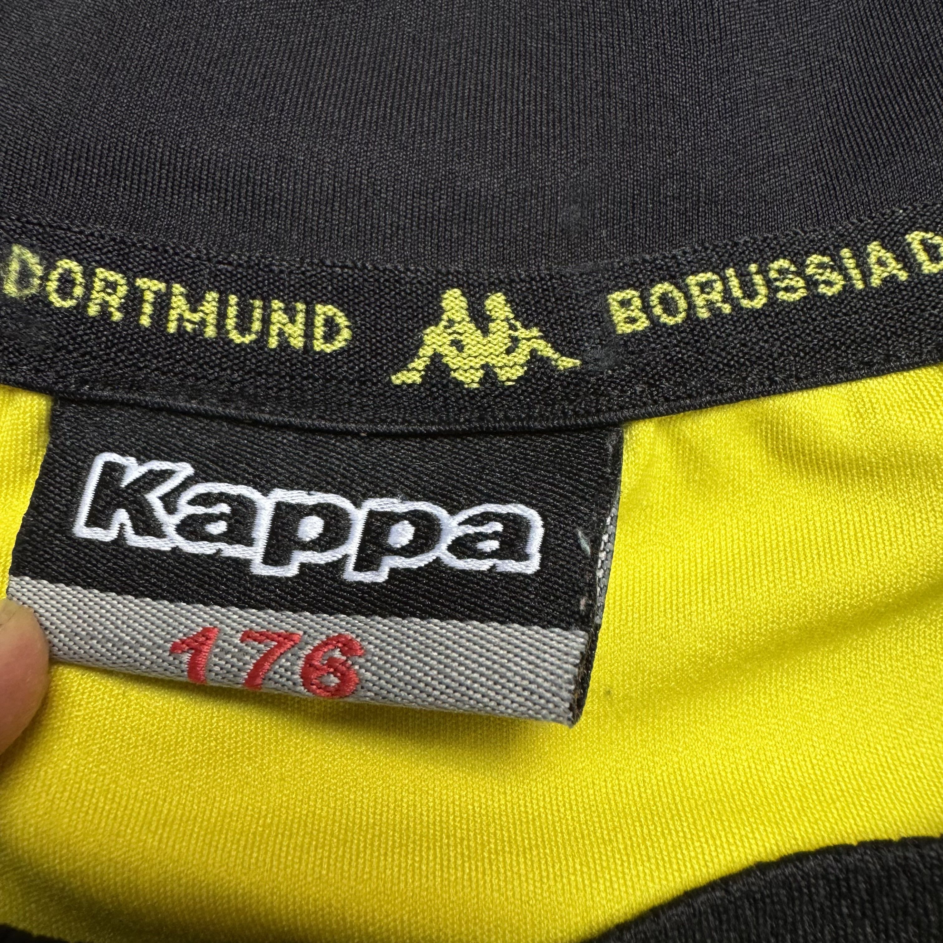 Kappa × Vintage BORUSSIA DORTMUND SOCCER JERSEY 18 LUCAS HOME SHIRT 2009-10 Size US M / EU 48-50 / 2 - 12 Thumbnail
