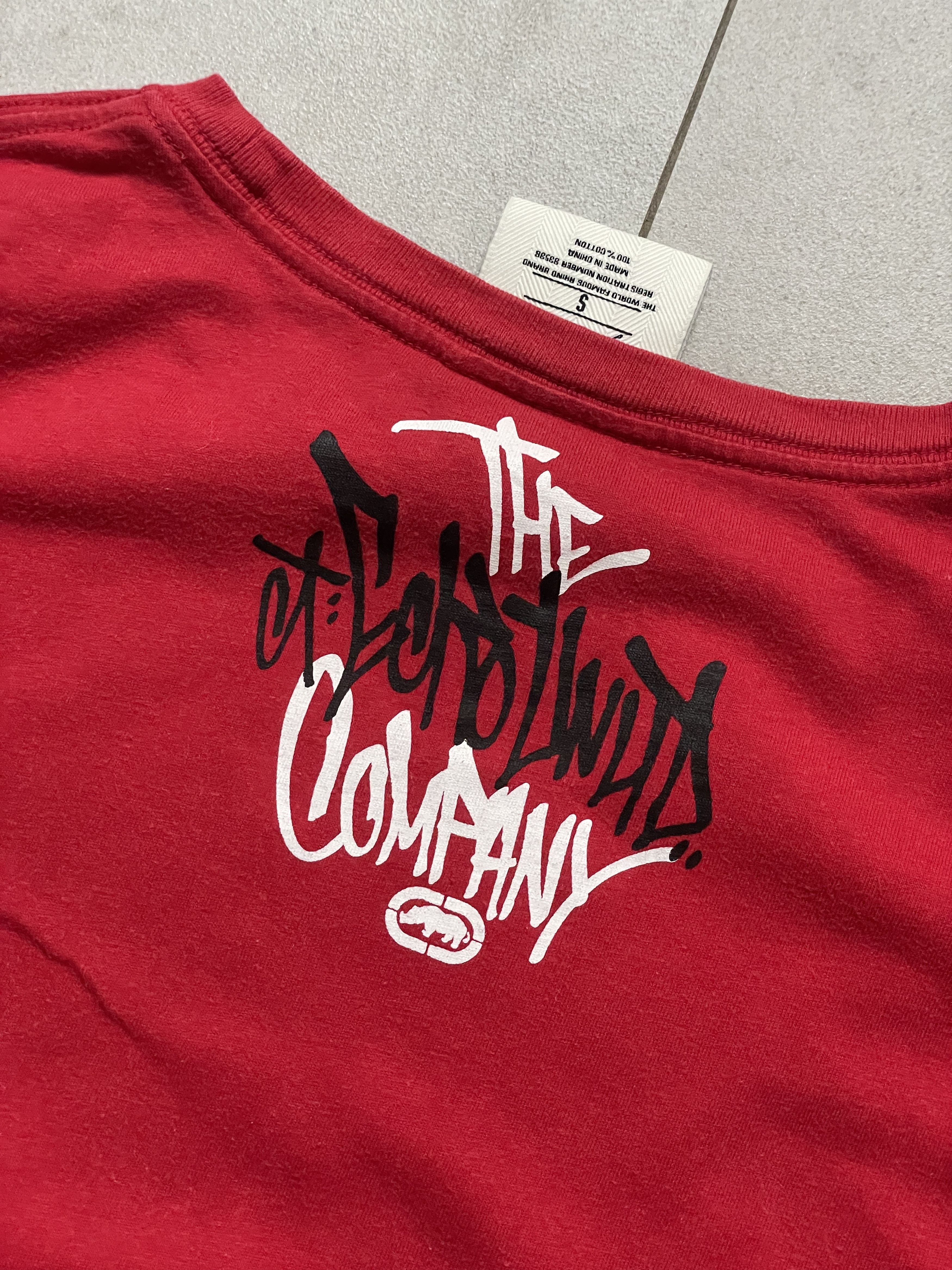 Ecko Unltd. Y2K ECKO UNLTMD UNLIMITED RED LOGO TSHIRT Size US S / EU 44-46 / 1 - 4 Thumbnail