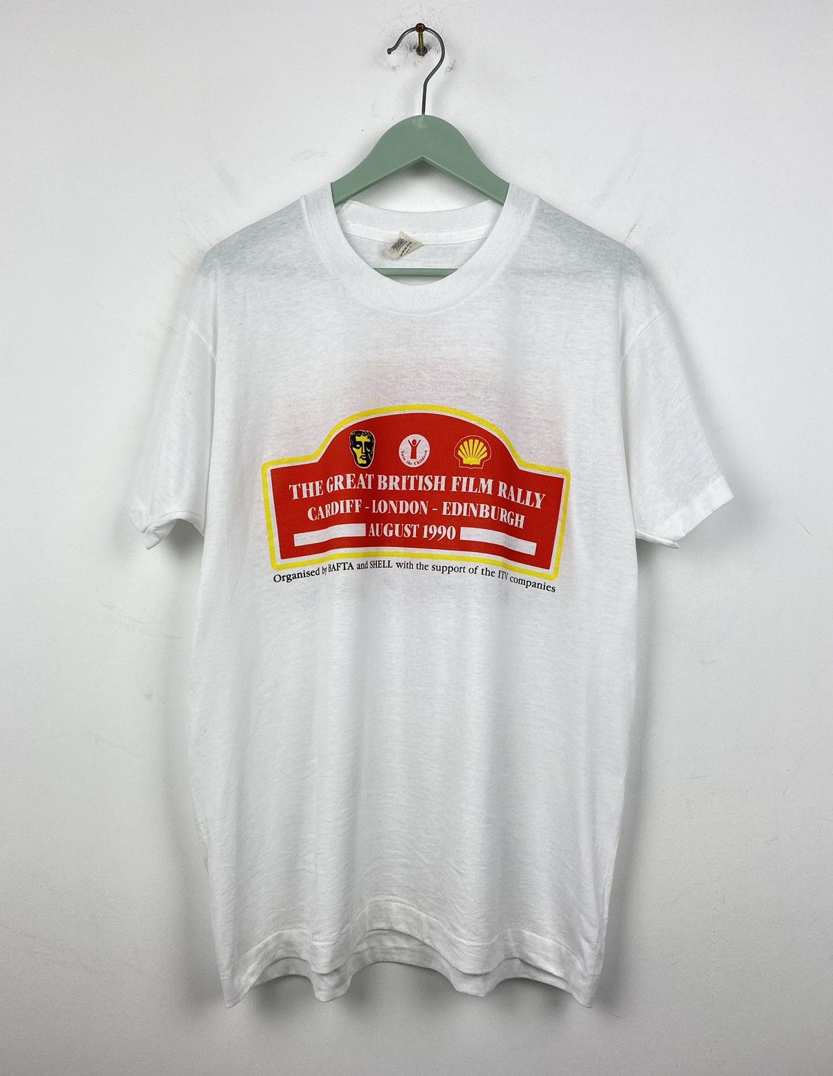 Vintage Vintage The Great British Film Rally 1990 T Shirt Tee F1 Size US L / EU 52-54 / 3 - 1 Thumbnail