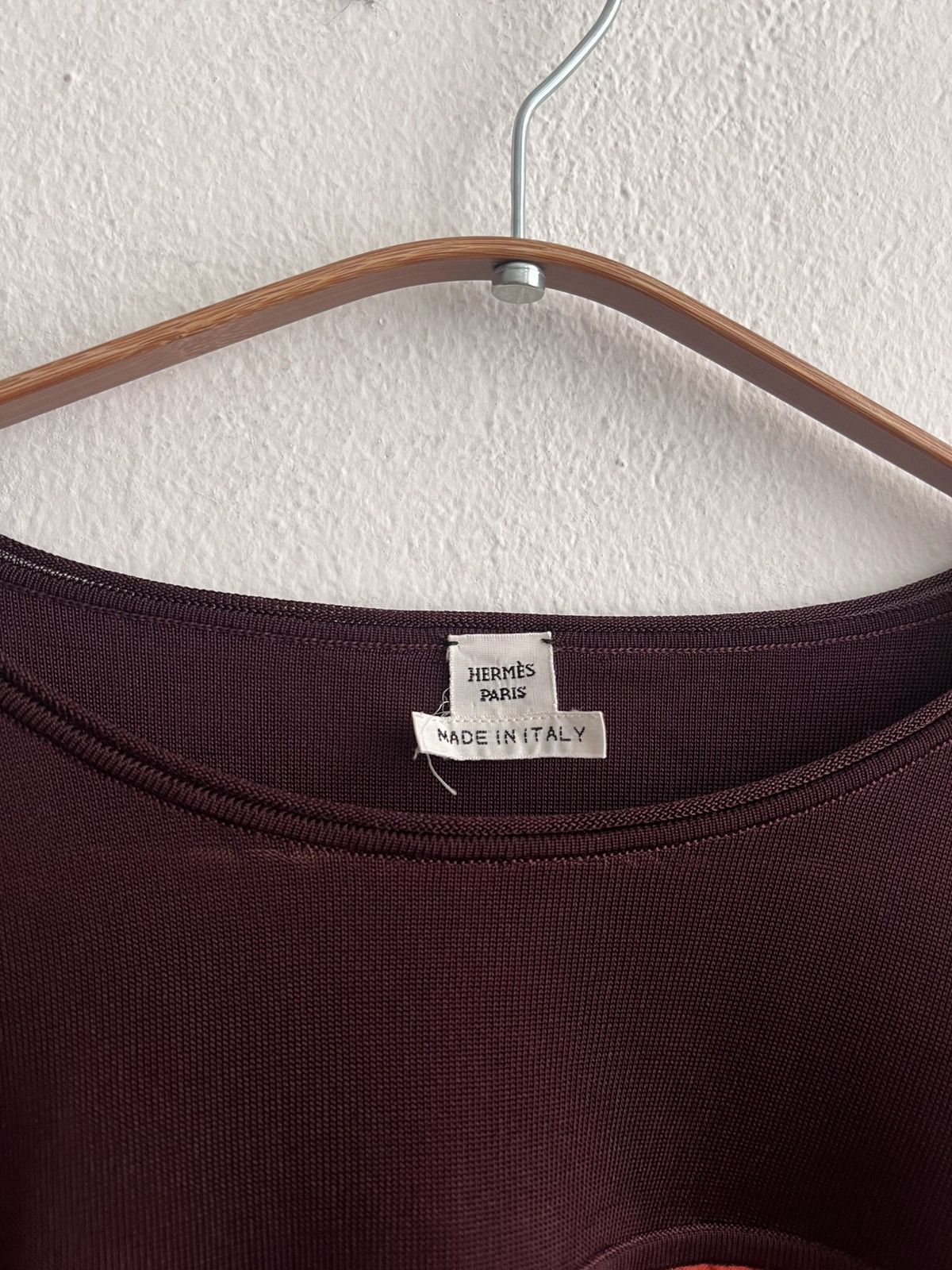 Hermes Hermes by Galliano geometrical pattern silk sweatshirt Size M / US 6-8 / IT 42-44 - 3 Thumbnail