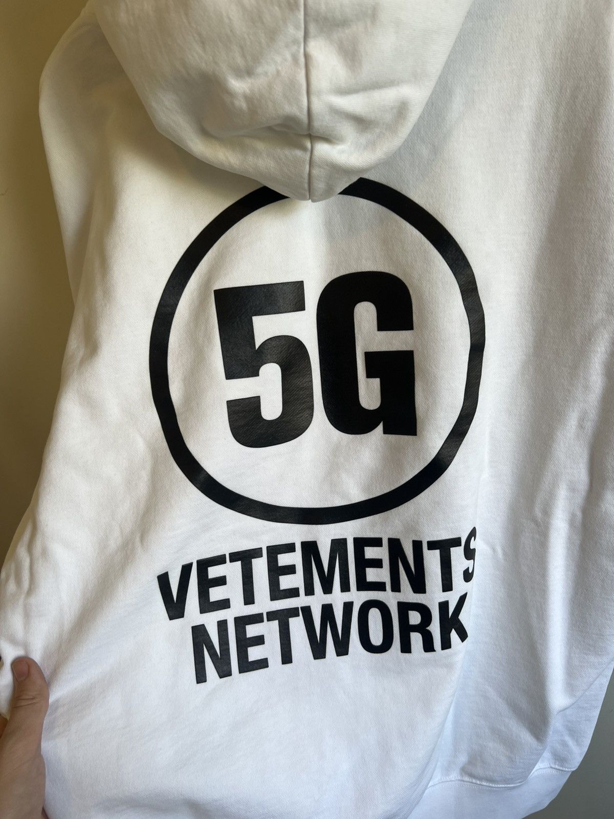 Vetements 5G Vetements Network Hoodie Black White Size US S / EU 44-46 / 1 - 7 Thumbnail