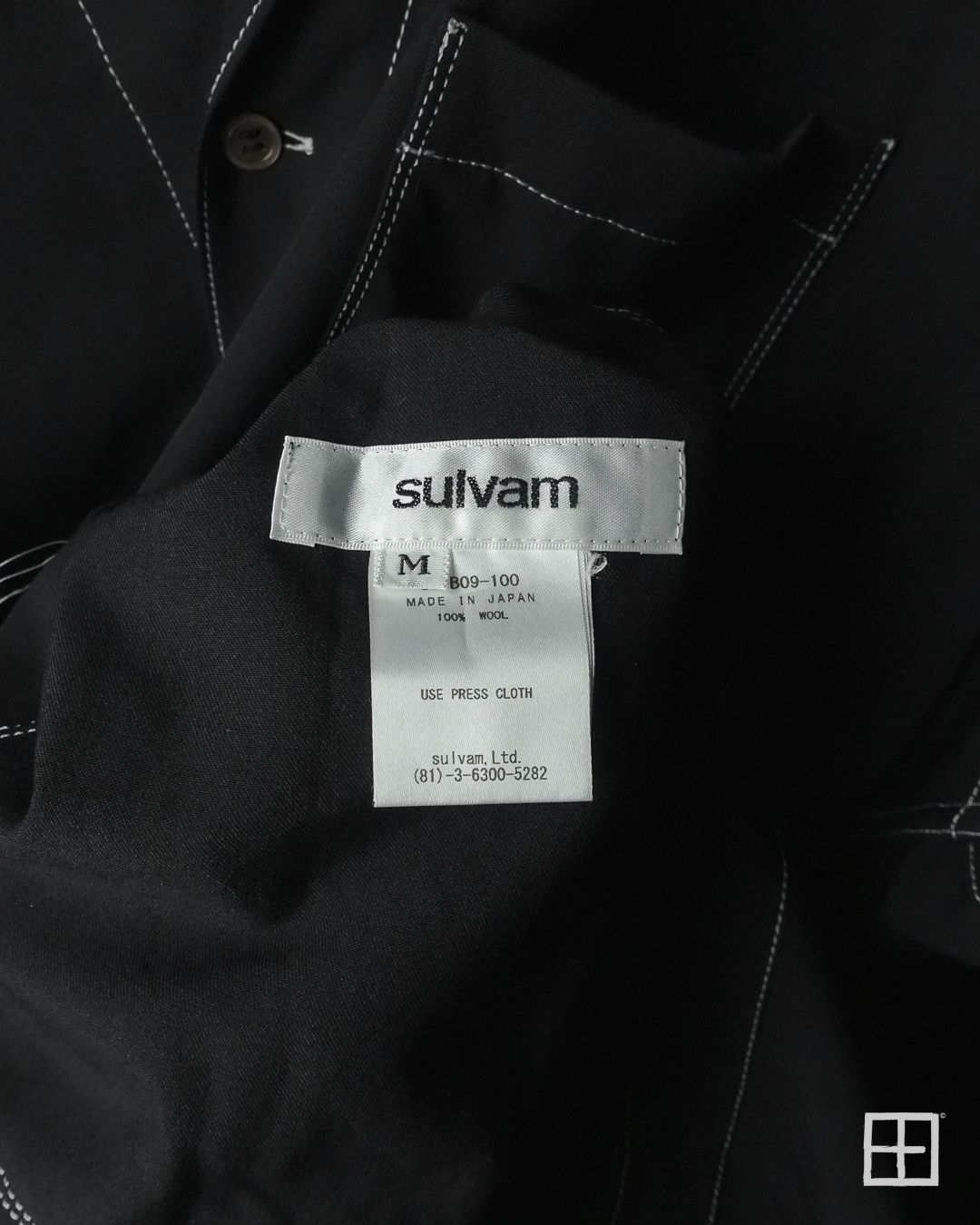 Sulvam Sulvam SS19 Runway Asymmetric Wool Gabardine Overshirt Size US M / EU 48-50 / 2 - 4 Thumbnail