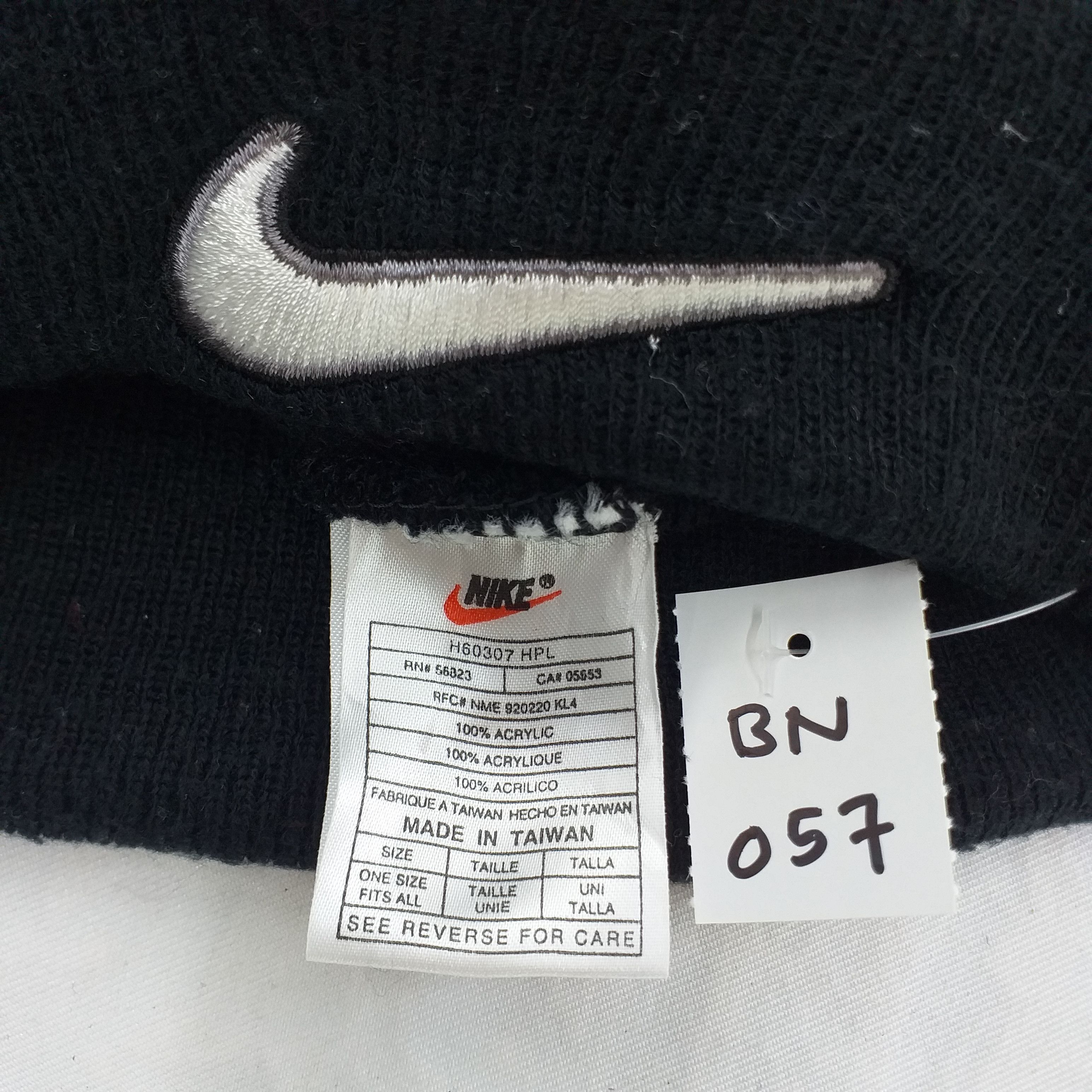 Nike Nike Logo Embroidery Snow Cap Beanie Hat -BN057 Size ONE SIZE - 4 Thumbnail