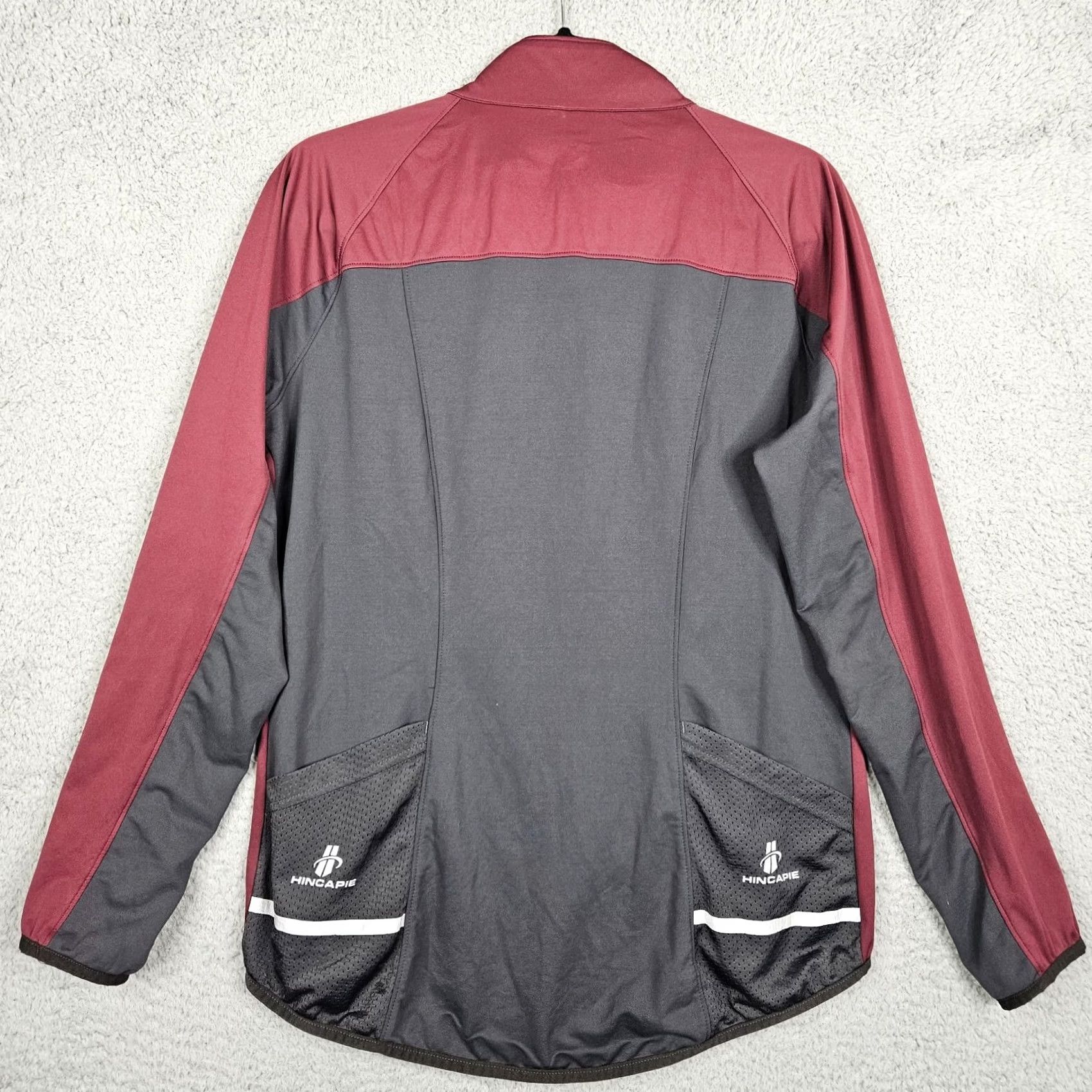 Vintage HINCAPIE Sportswear Tour LT Women’s Full Zip Jacket Red XL Regular Size Size XL / US 12-14 / IT 48-50 - 7 Thumbnail