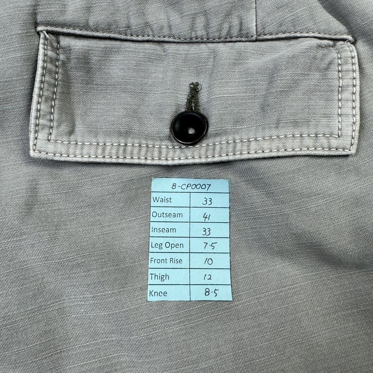 Japanese Brand Surplus Multi Pocket Vintage Style Pant Size US 33 - 10 Thumbnail