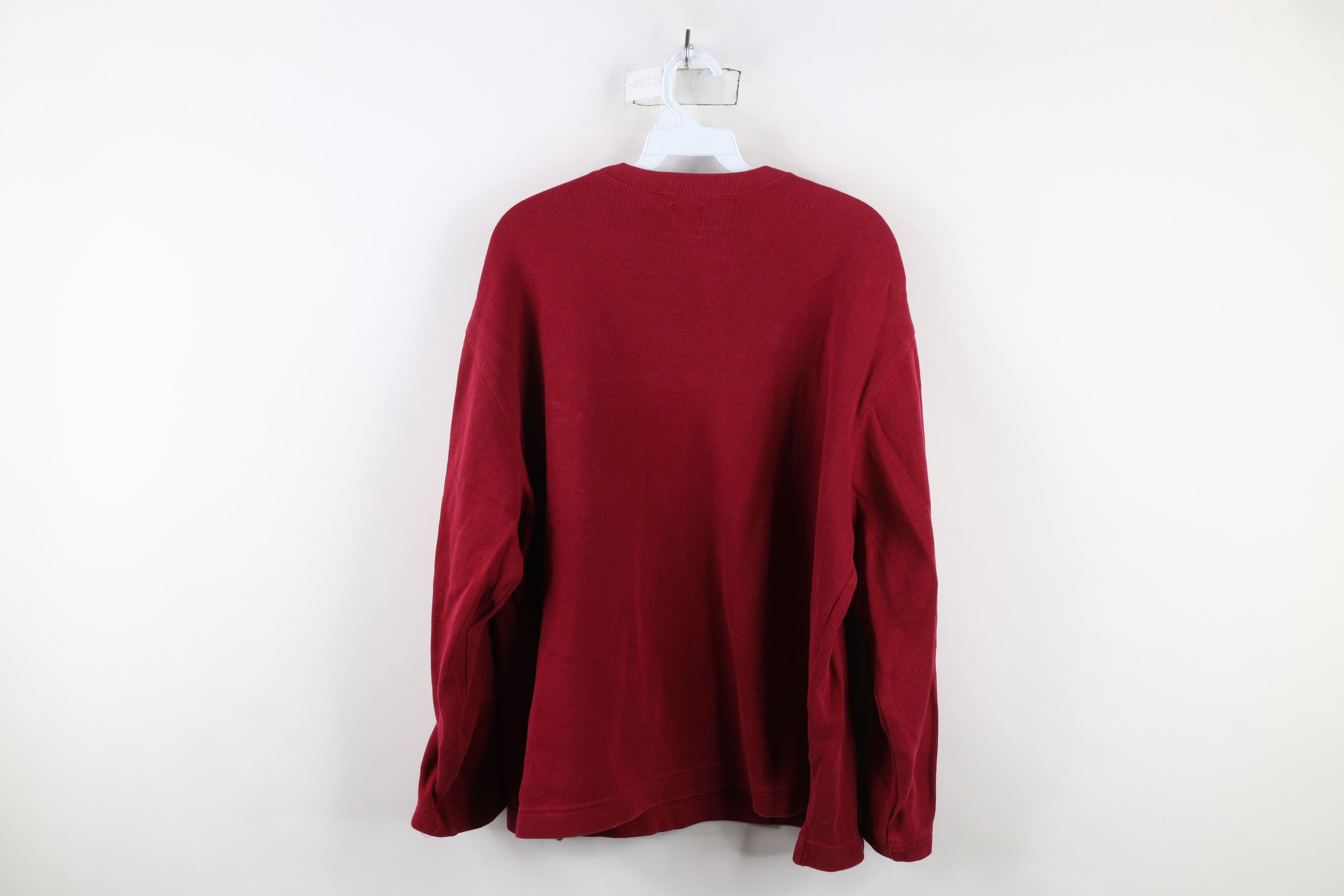 Gap × Vintage Vintage Y2K 2000 Gap Heavyweight Ribbed Long Sleeve T-Shirt Size US L / EU 52-54 / 3 - 9 Thumbnail