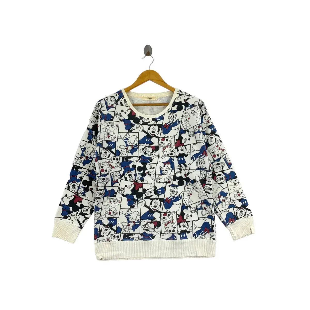 Disney DISNEY MICKEY MOUSE Serires Character Overprint Sweatshirt Size US M / EU 48-50 / 2 - 1 Thumbnail