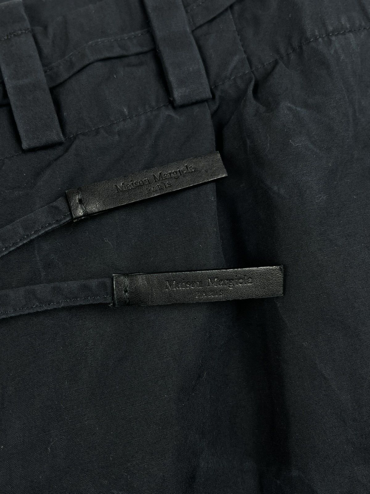 Maison Margiela SS16 Maison Margiela Leather Tip Drawstring Marbled Shorts Size US 30 / EU 46 - 3 Thumbnail