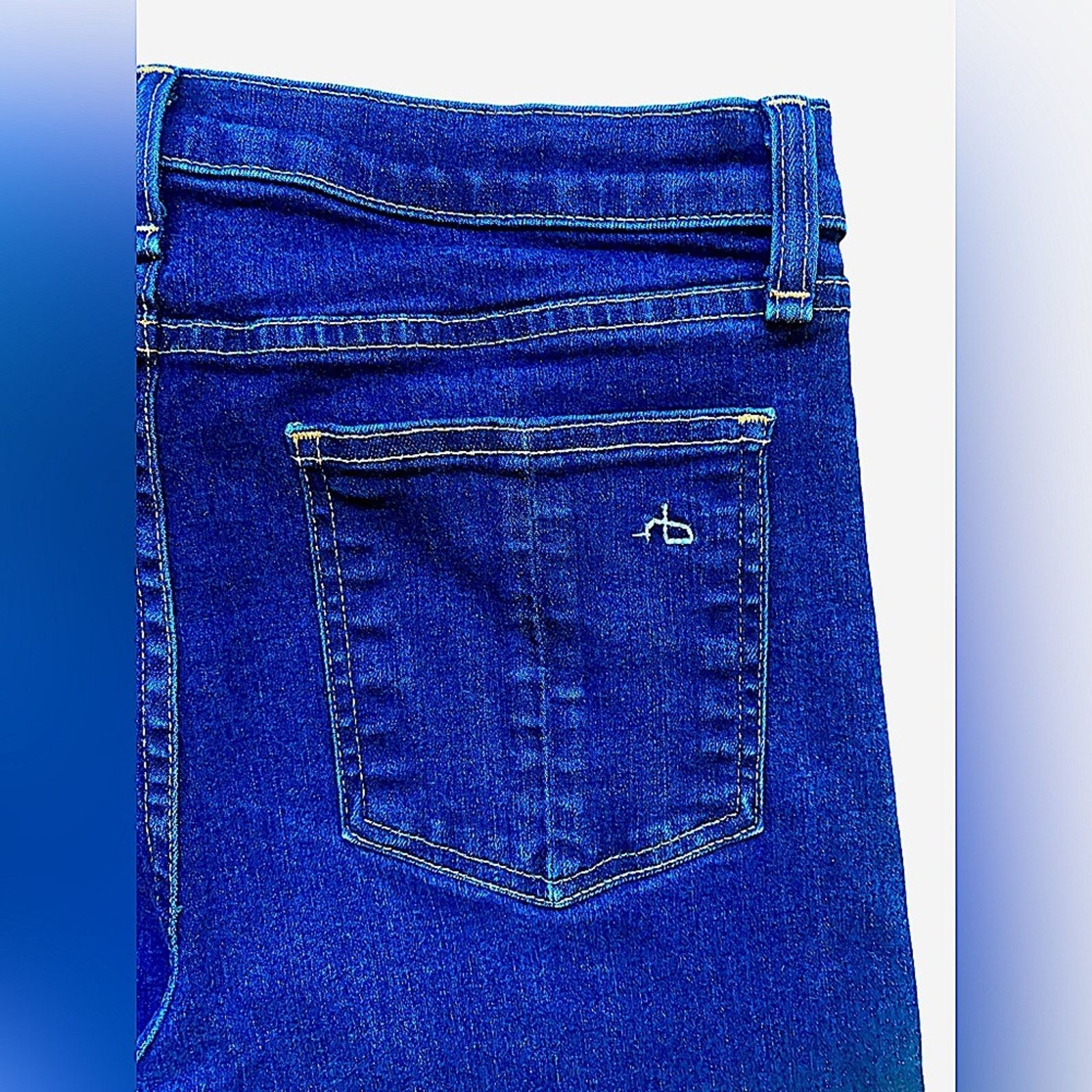 Rag & Bone RAG & BONE HIGH RISE SKINNY JEANS Size 30" / US 8 / IT 44 - 4 Thumbnail