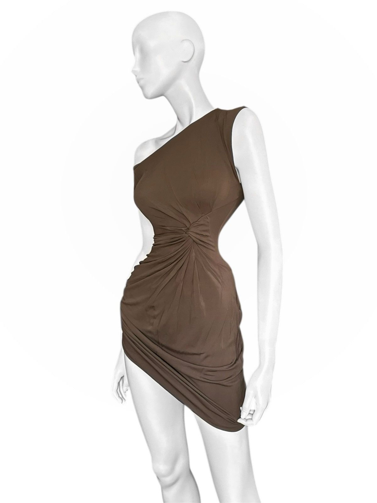 Gucci Gucci by Tom Ford Runway Draped Asymmetric Blouse. Size M / US 6-8 / IT 42-44 - 2 Thumbnail