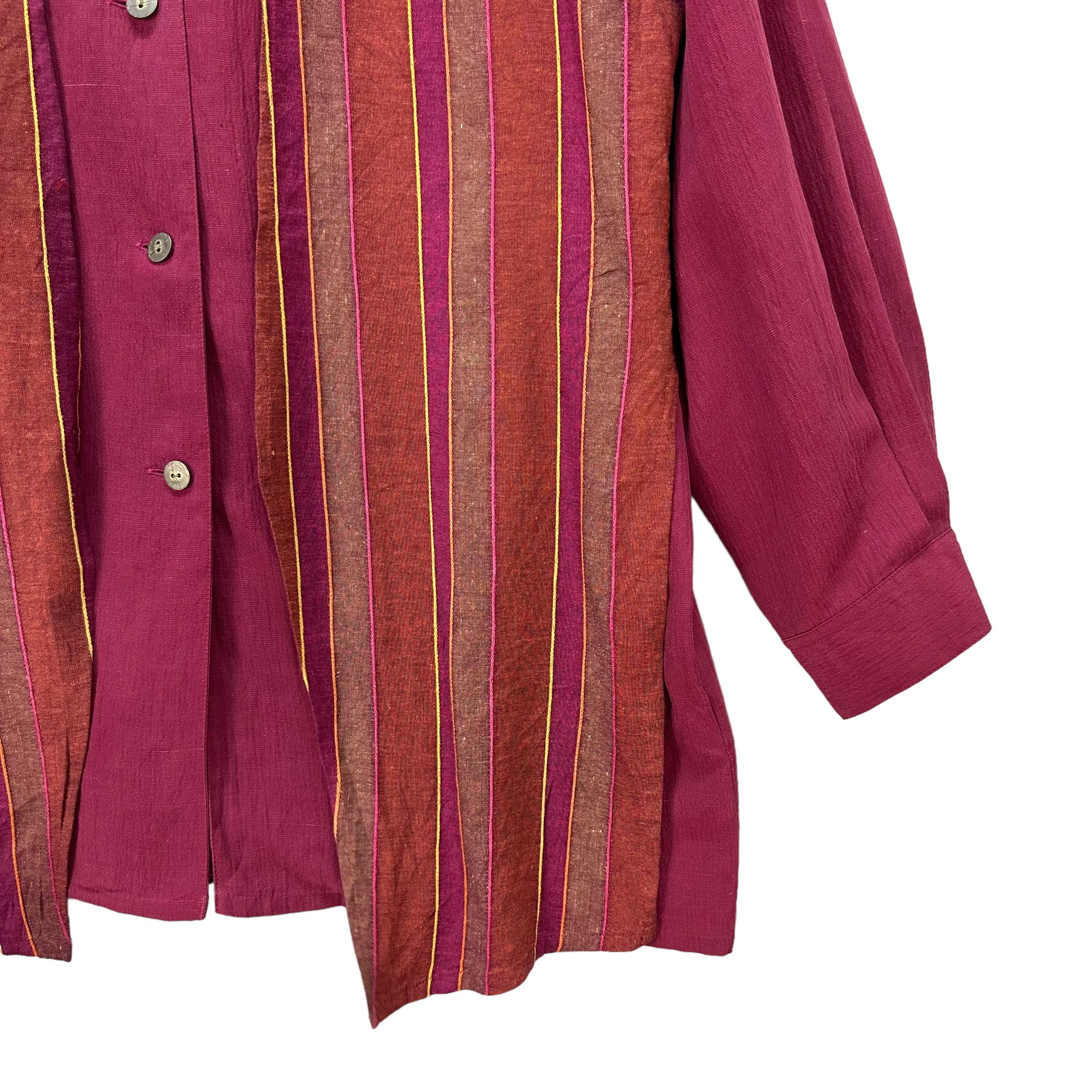 Japanese Brand SYNONYME PARIS STYLISH BUTTON UPS SHIRT #7697-165 Size M / US 6-8 / IT 42-44 - 6 Thumbnail