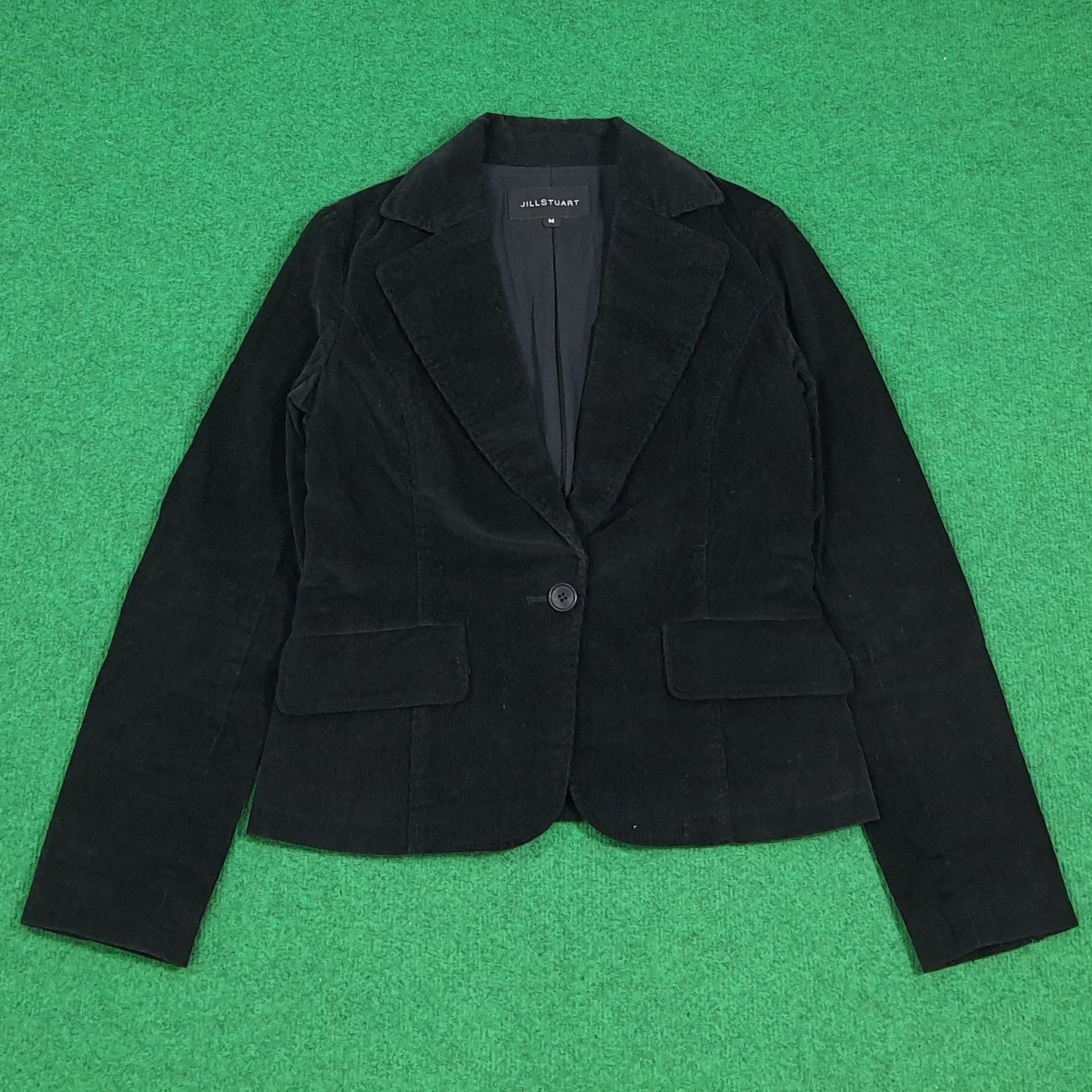 Vintage Jill Stuart Single Breasted Corduroy Blazer C281N19